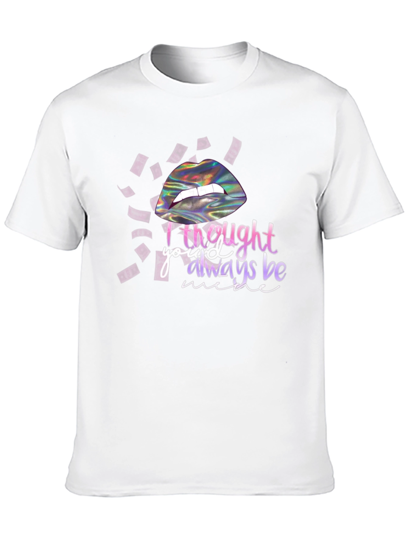 Black I Thought You'd Always Be Mine T-Shirt view 10