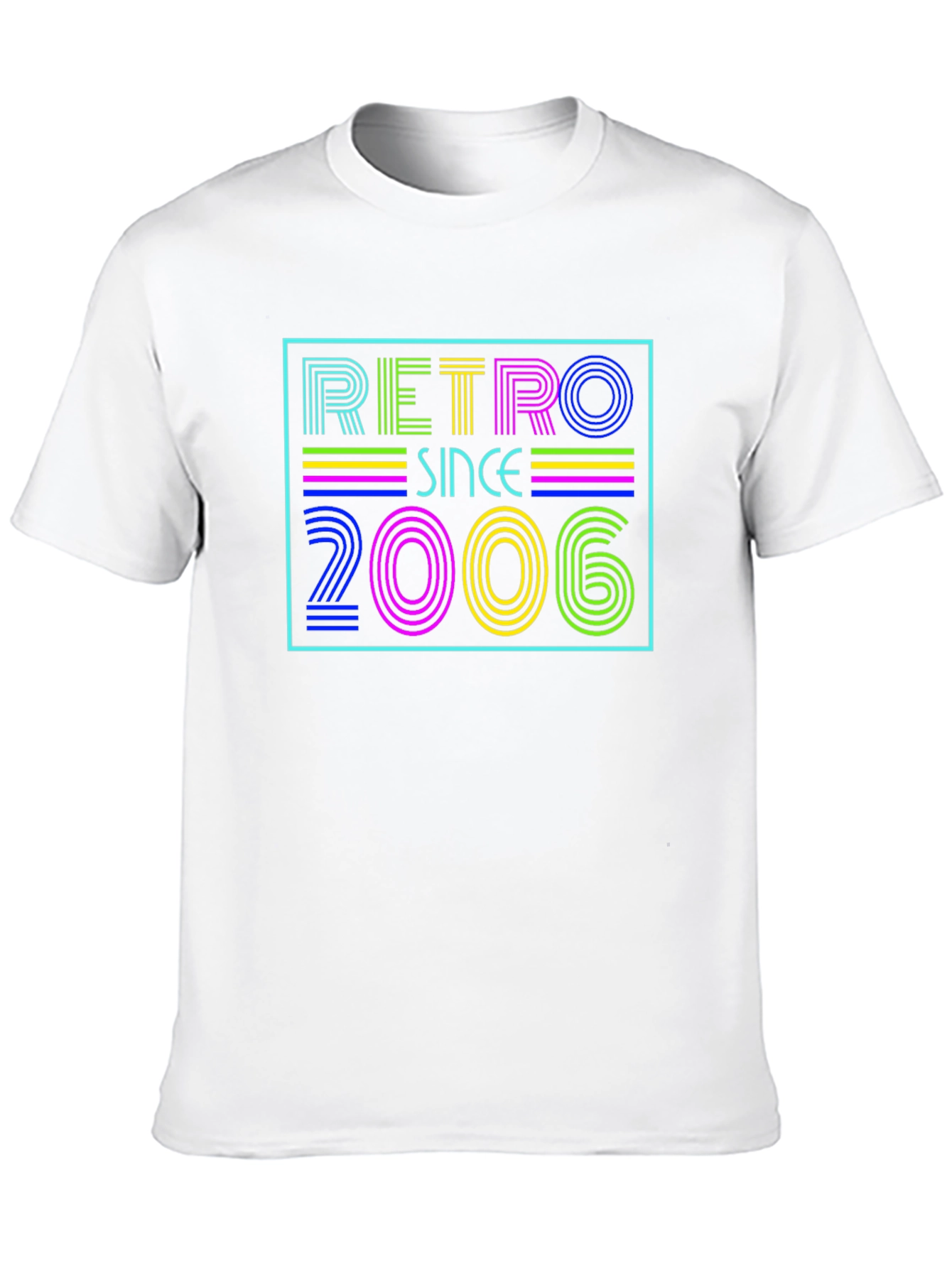 Black Retro Since 2006 T-Shirt Black view 10