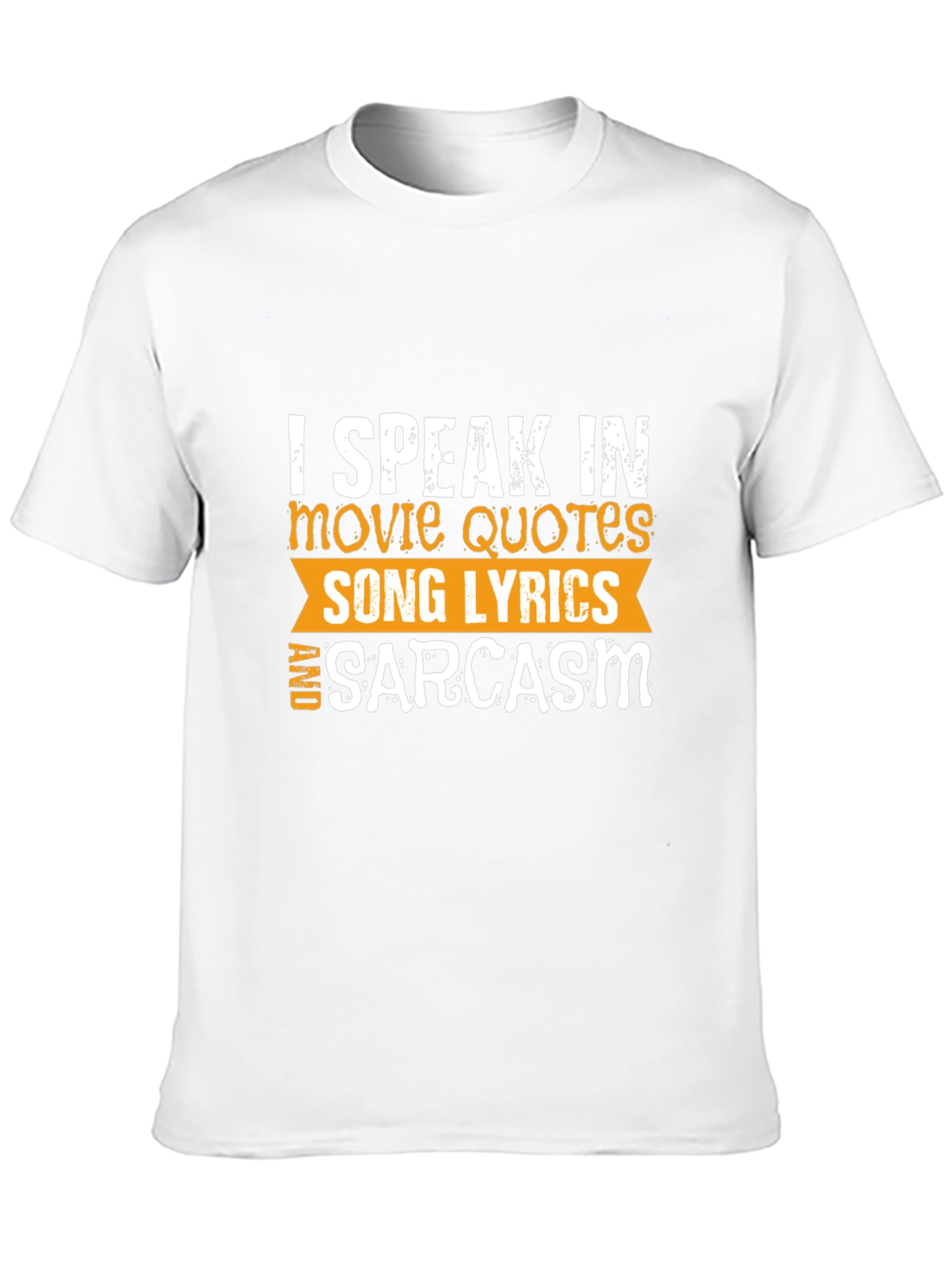 Movie Quotes, Song Lyrics & Sarcasm Black T-Shirt - 10