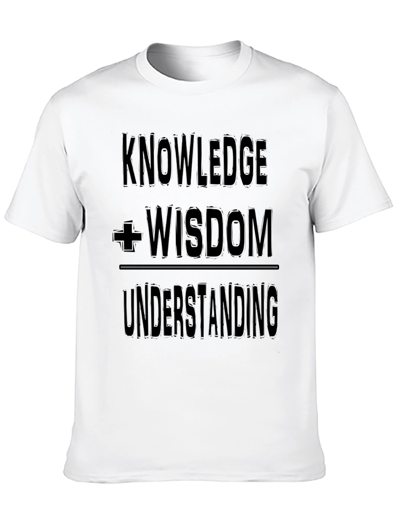 Black Knowledge Wisdom Understanding Graphic Tee view 10
