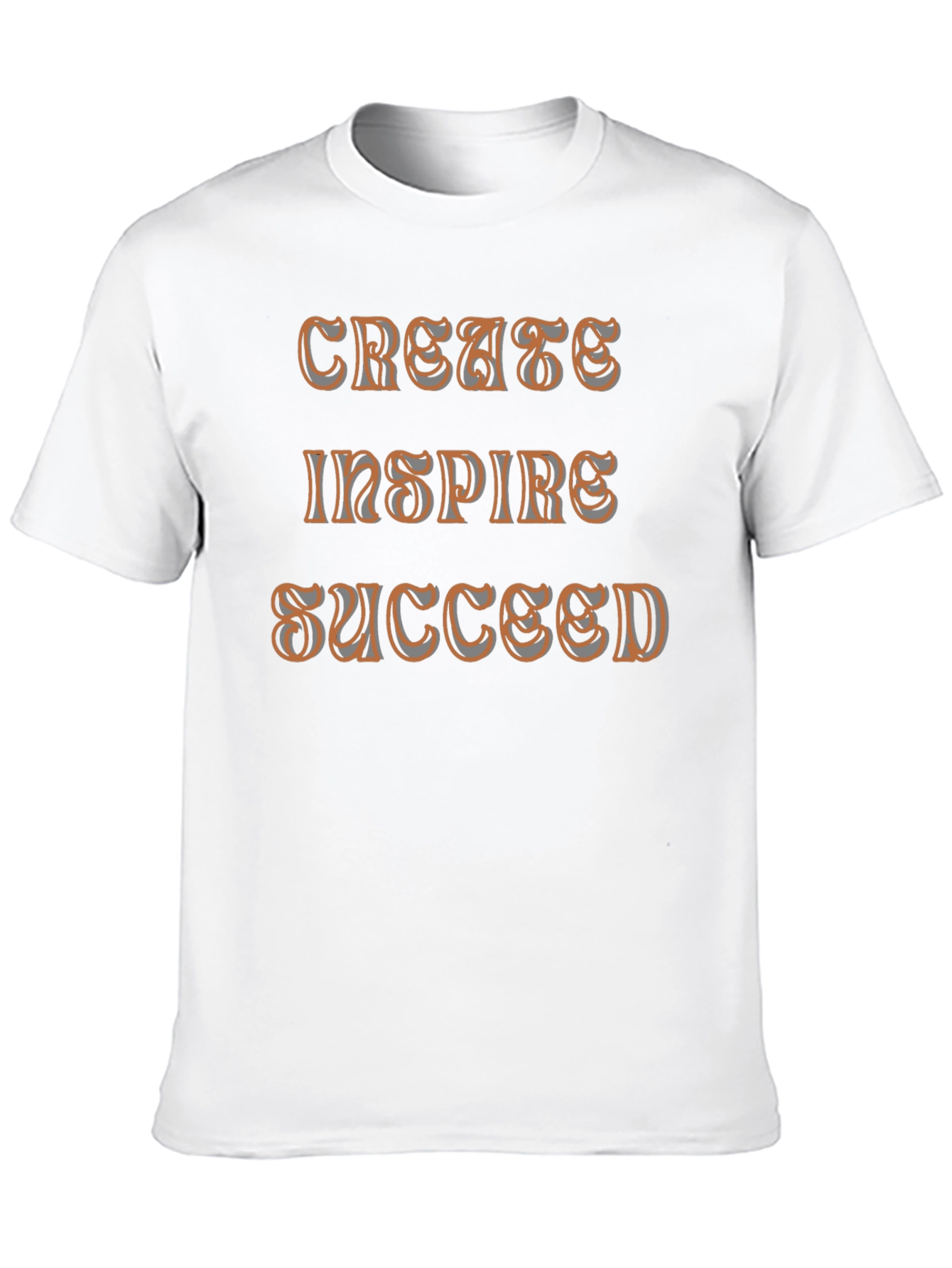 Black Create Inspire Succeed Graphic Tee view 10