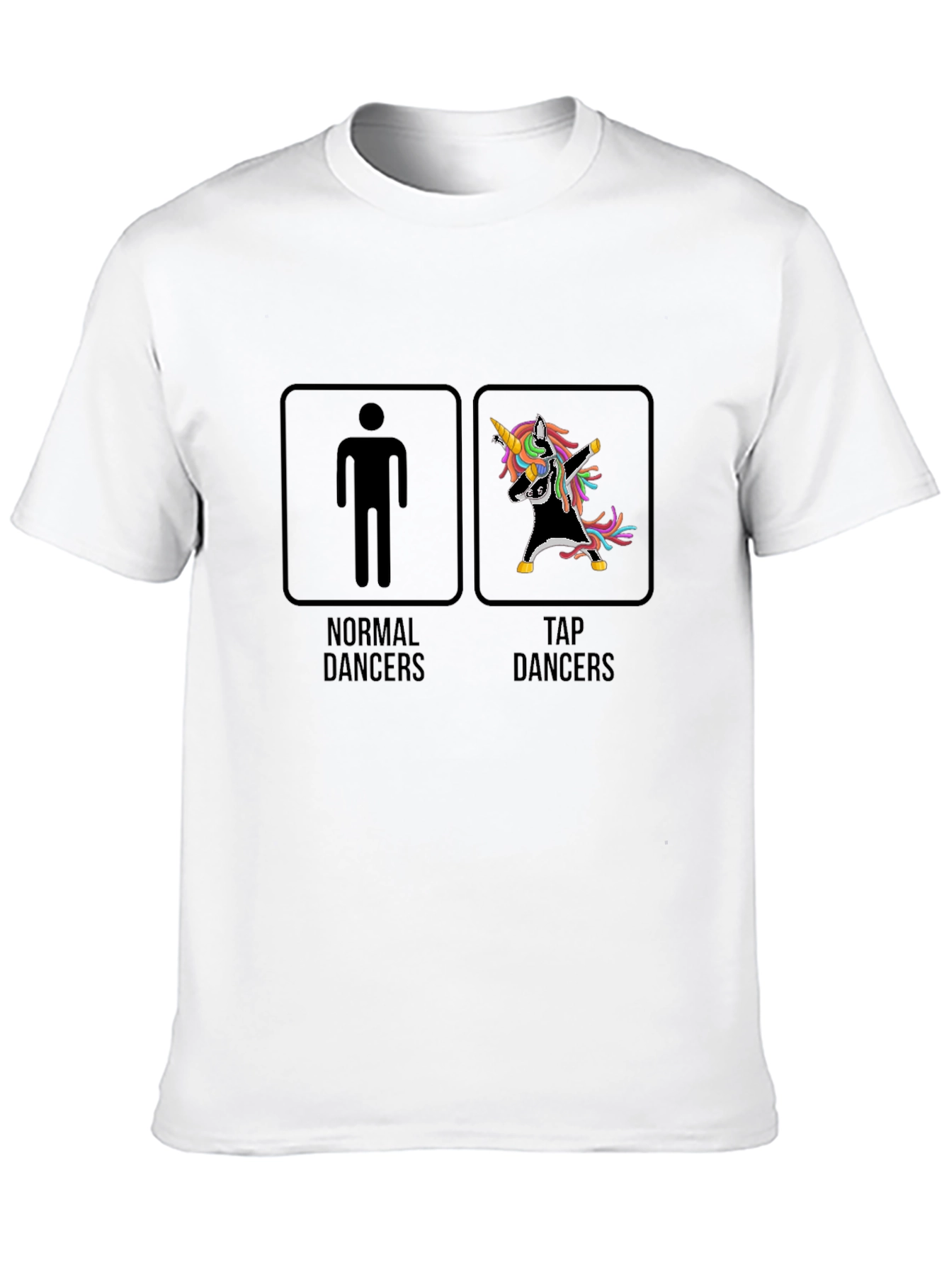 Black Normal vs Tap Dancers T-Shirt view 10