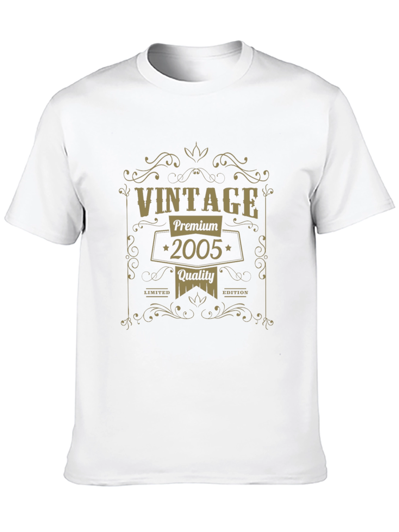Black Vintage 2005 Premium Quality T-Shirt view 10