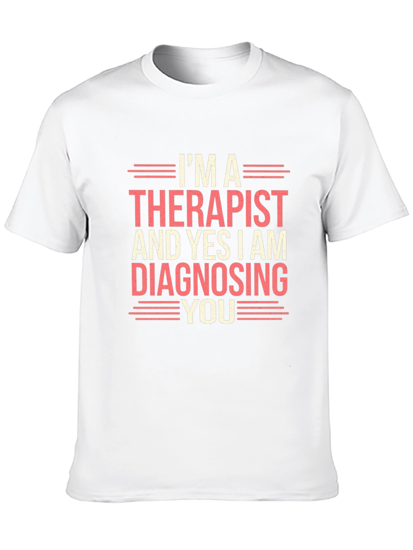Black Therapist Diagnosing You Graphic T-Shirt view 10