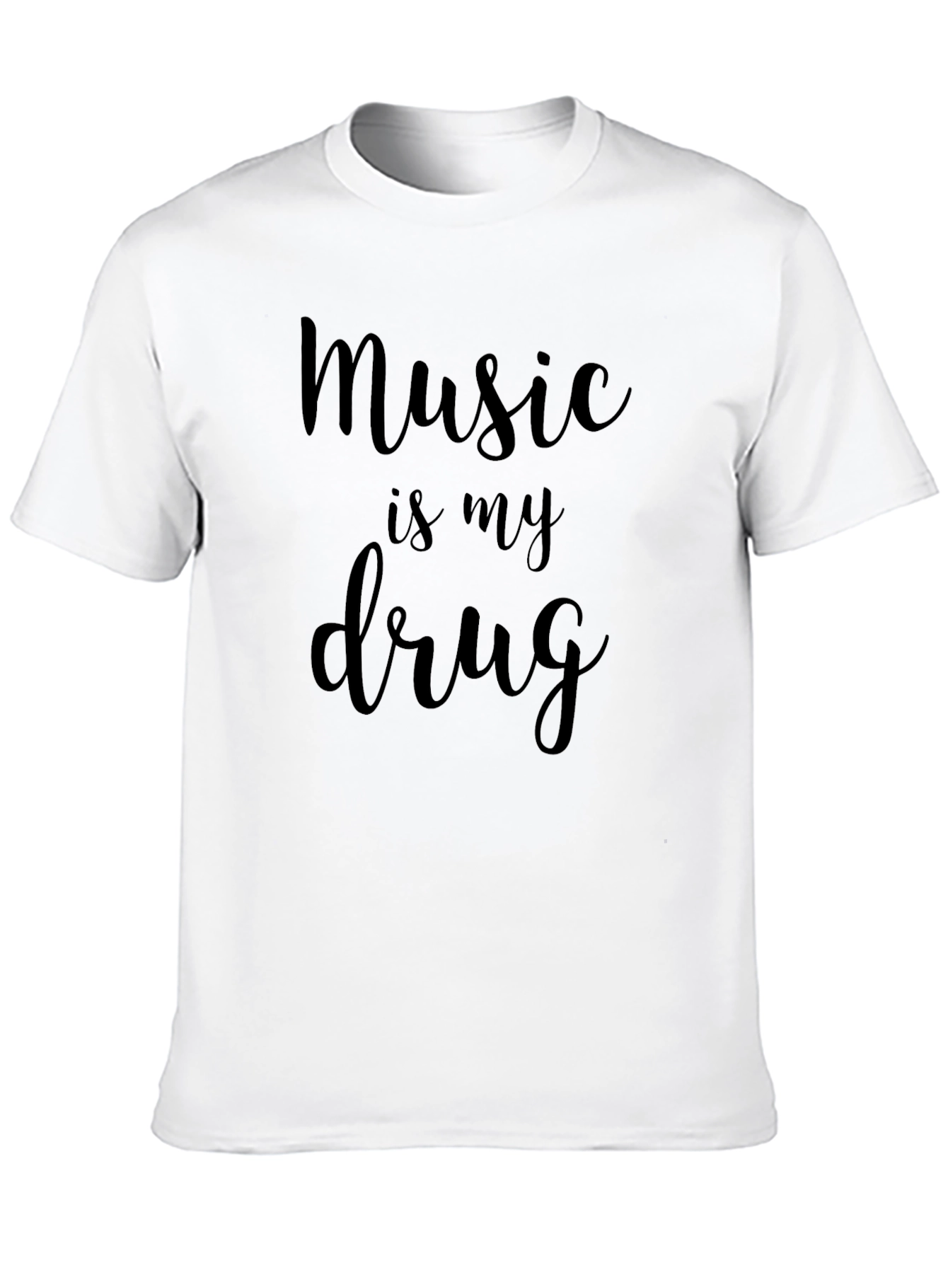 Black Music is My Drug Graphic Tee - Black view 10