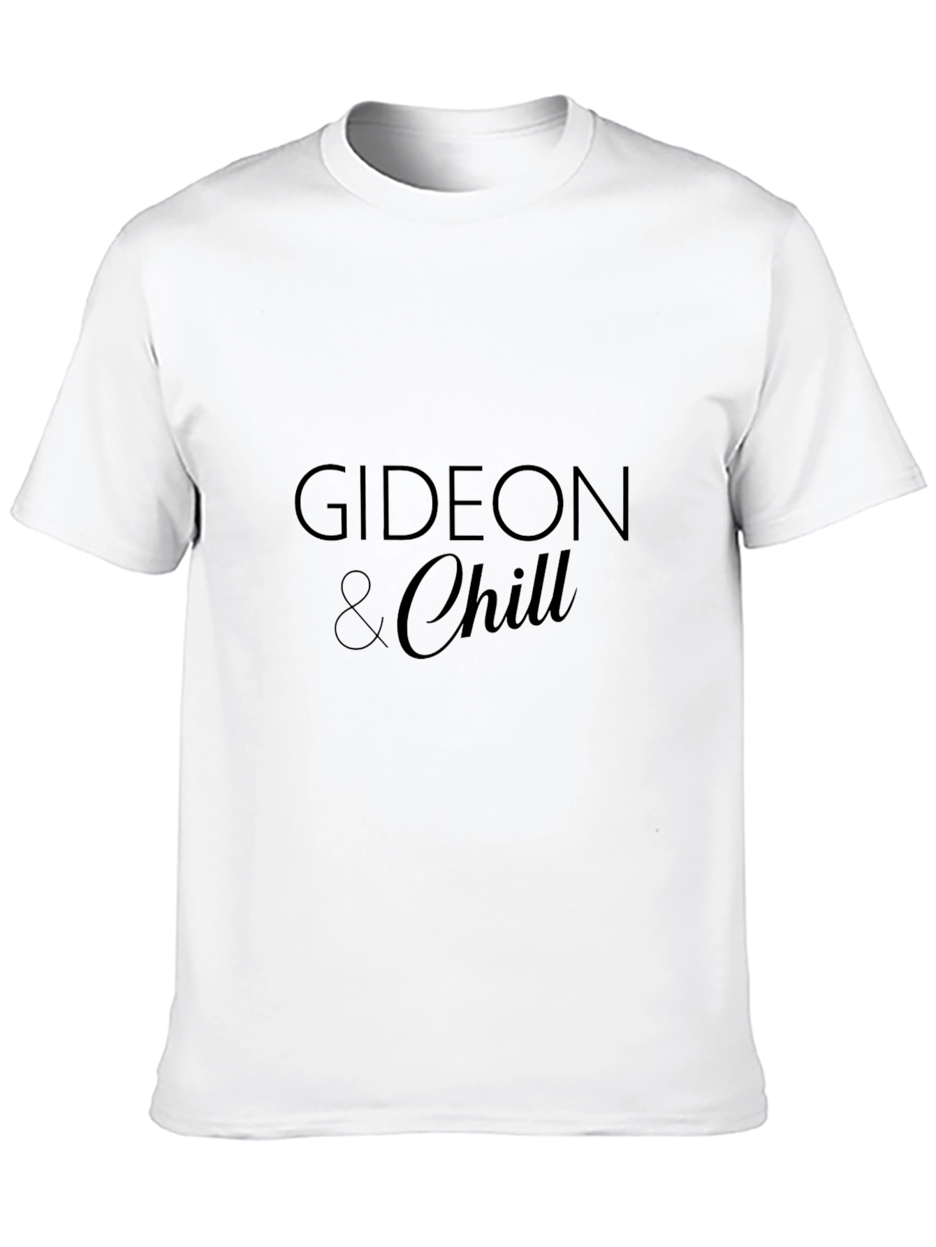 Black Gideon and Chill Graphic Tee - Black view 10