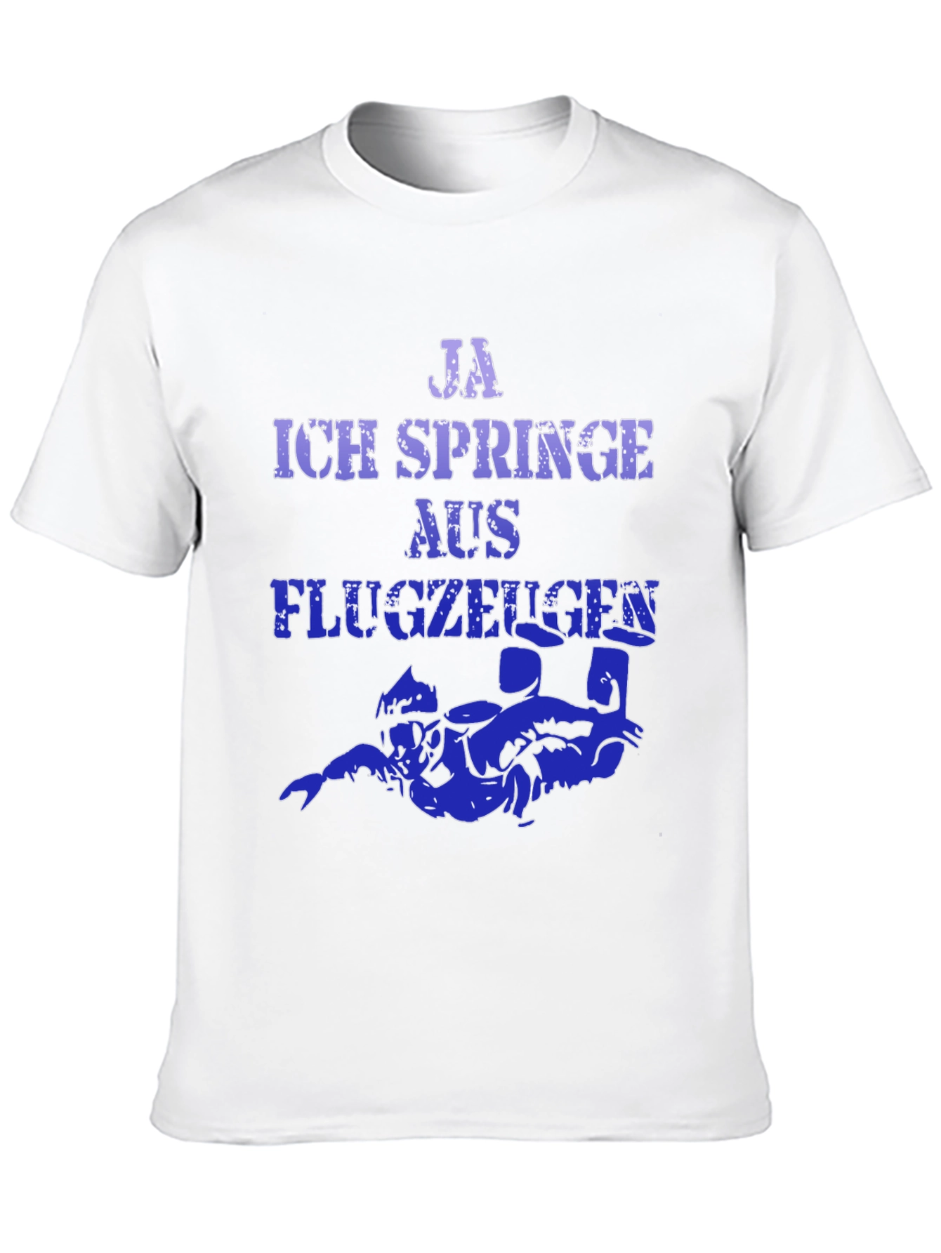 Black Ja Ich Springe Aus Flugzeugen T-Shirt - Skydiving Shirt view 10
