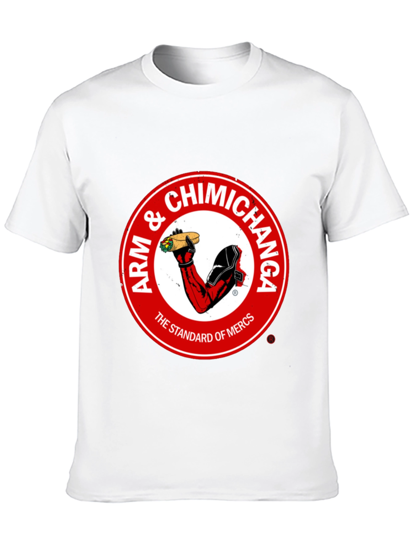 Black Arm & Chimichanga Graphic Tee - Standard of Mercs view 10