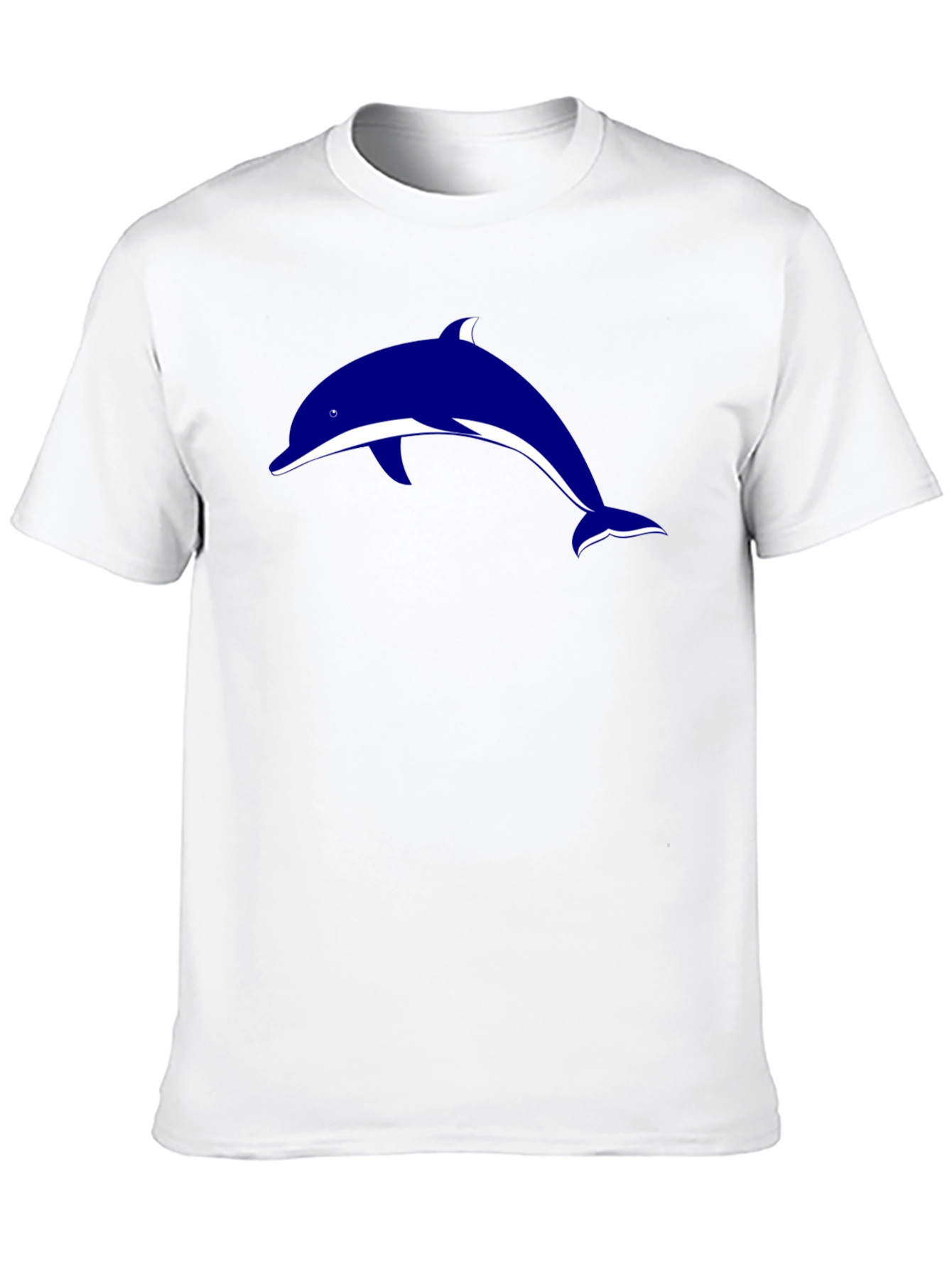 Black Black Dolphin Graphic Tee - Stylish Casual Wear view 10