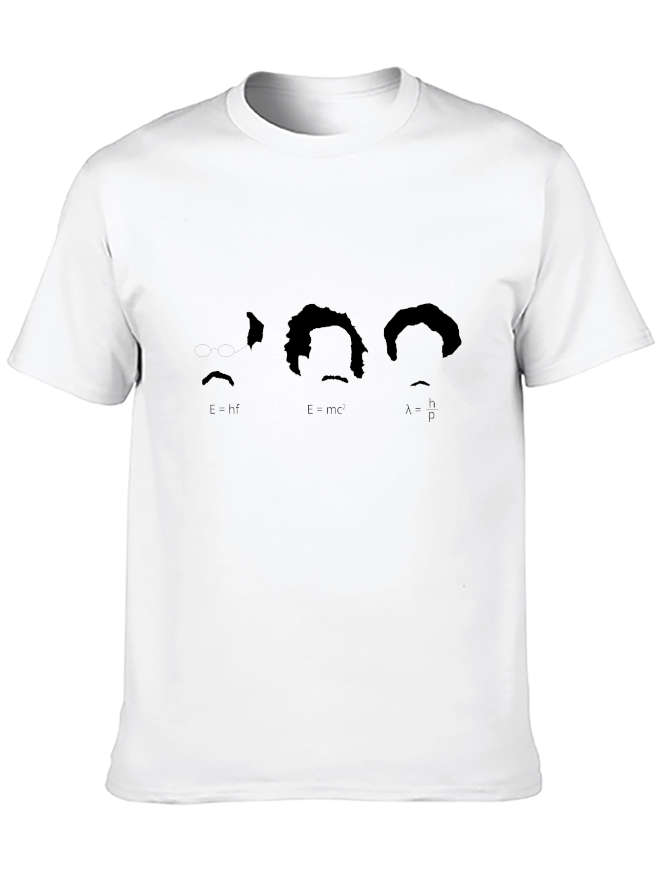 Black Science Icons Tee - Physics Formulas T-Shirt view 10