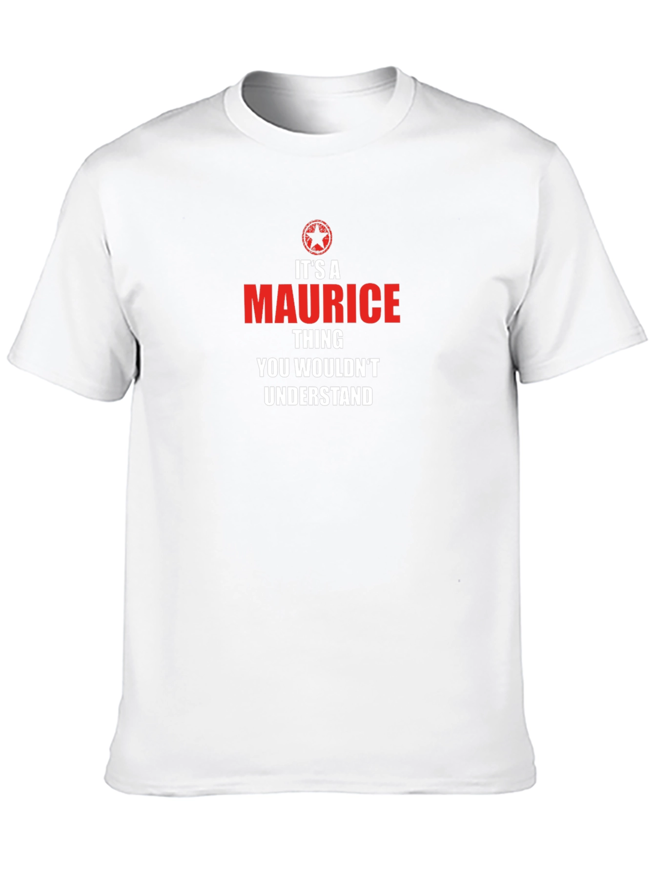 Black It's a Maurice Thing T-Shirt - Black view 10