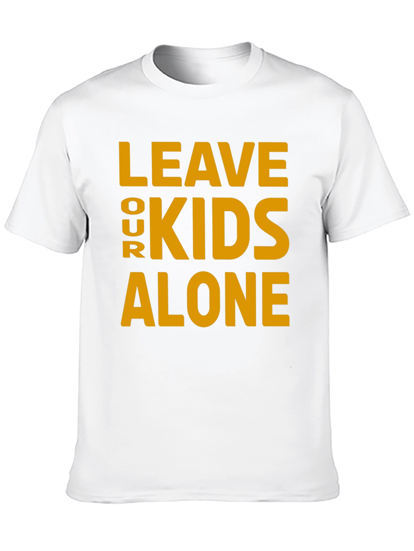 Black Leave Our Kids Alone Graphic Tee view 10