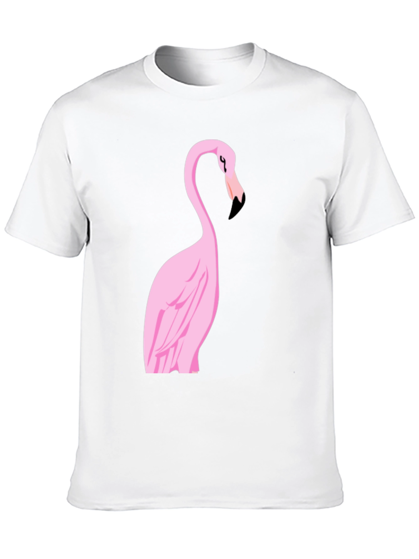 Black Flamingo Graphic Tee - Stylish Black Cotton Shirt view 10
