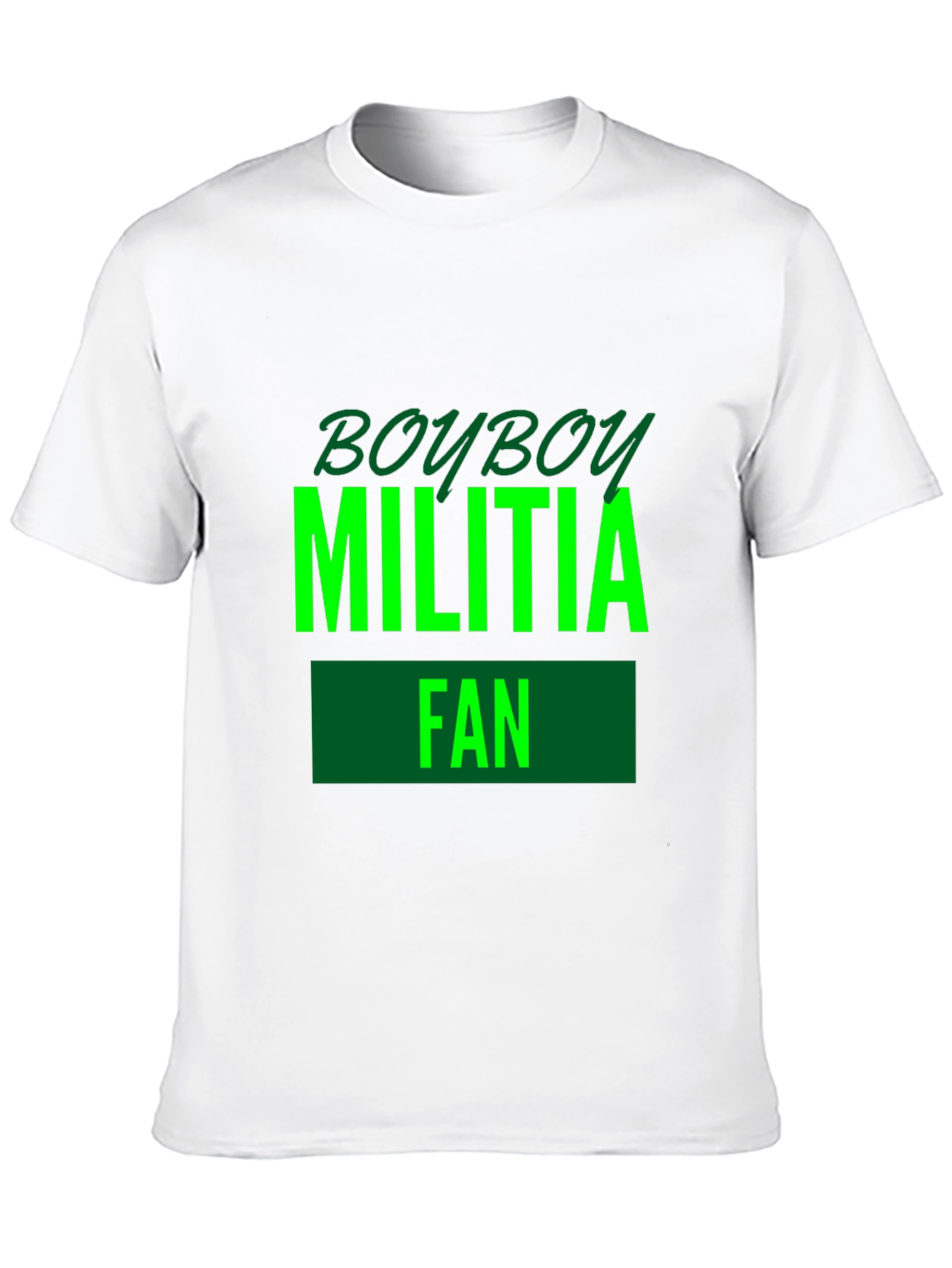 Black Boyboy Militia Fan Black T-Shirt view 10