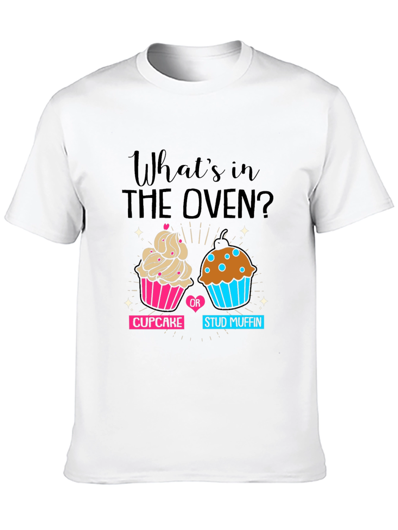 Black What's in the Oven Maternity T-Shirt view 10