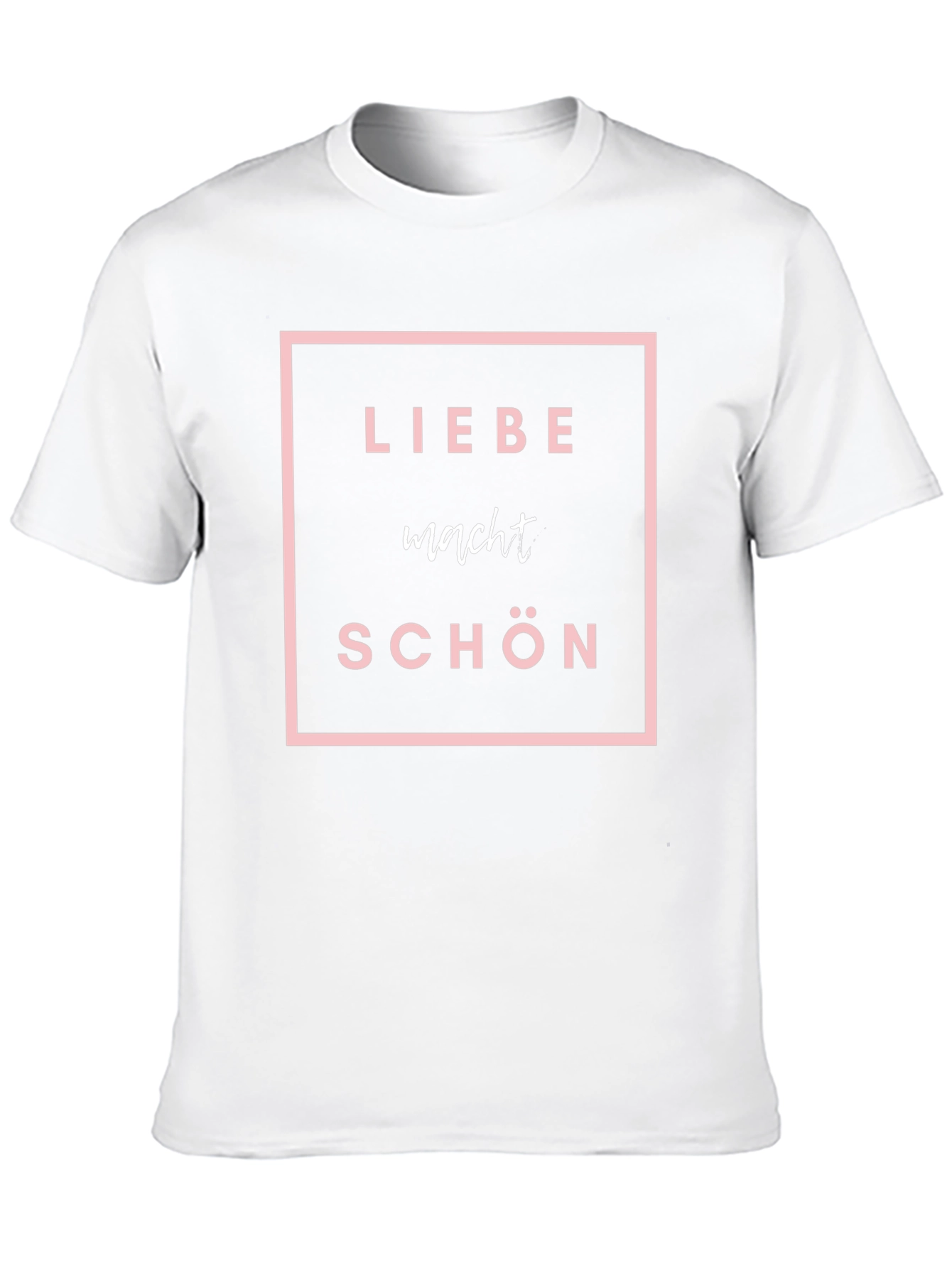 Black Liebe Macht Schon T-Shirt - German Love Makes Beautiful Tee view 10