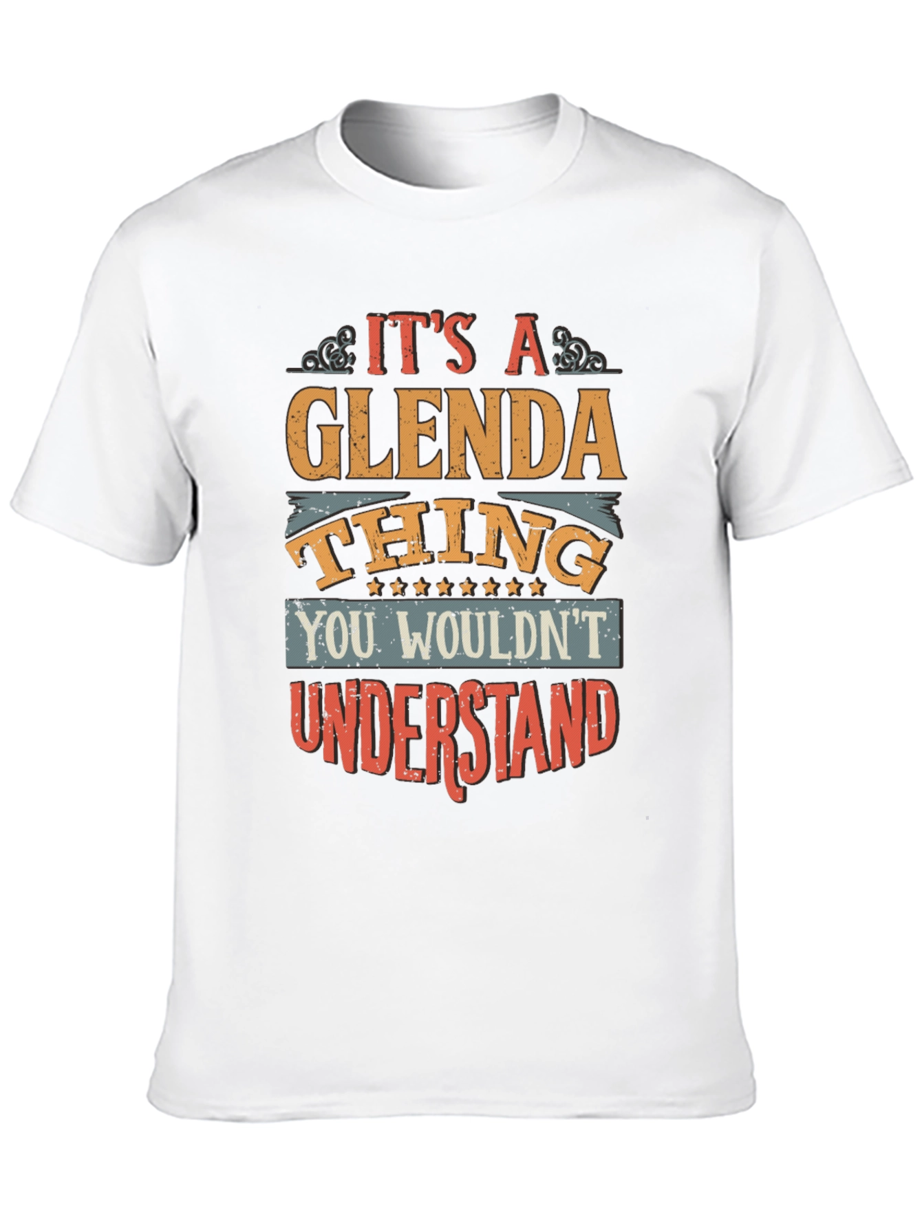 Black It's a Glenda Thing T-Shirt view 10