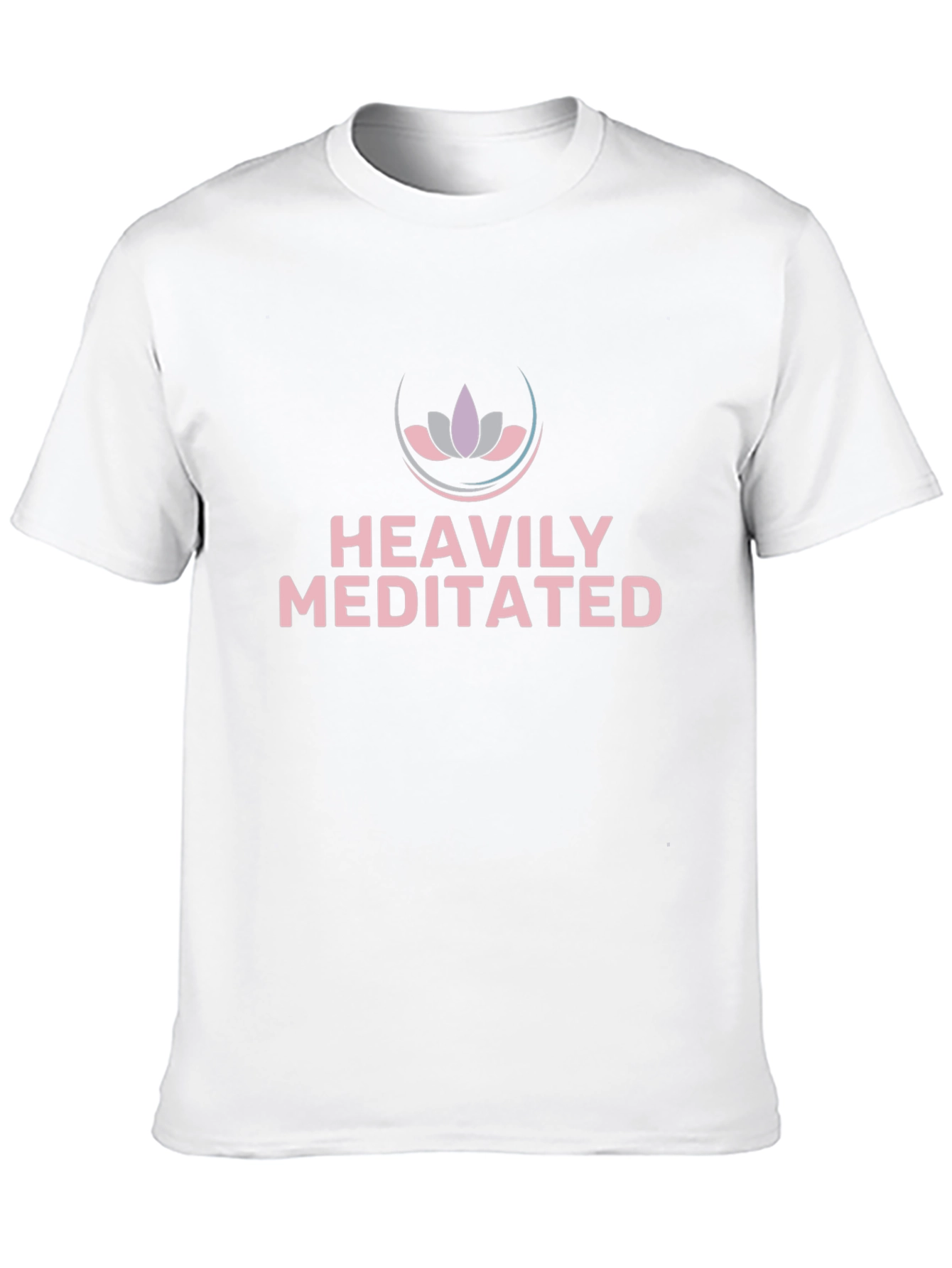 Black Heavily Meditated Graphic T-Shirt view 10