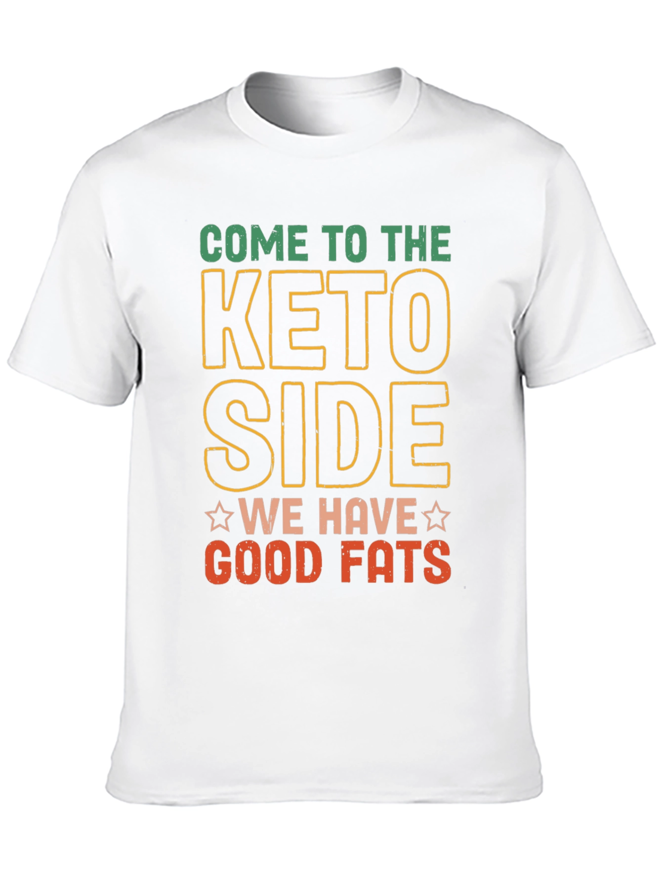 Black Come to the Keto Side T-Shirt view 10