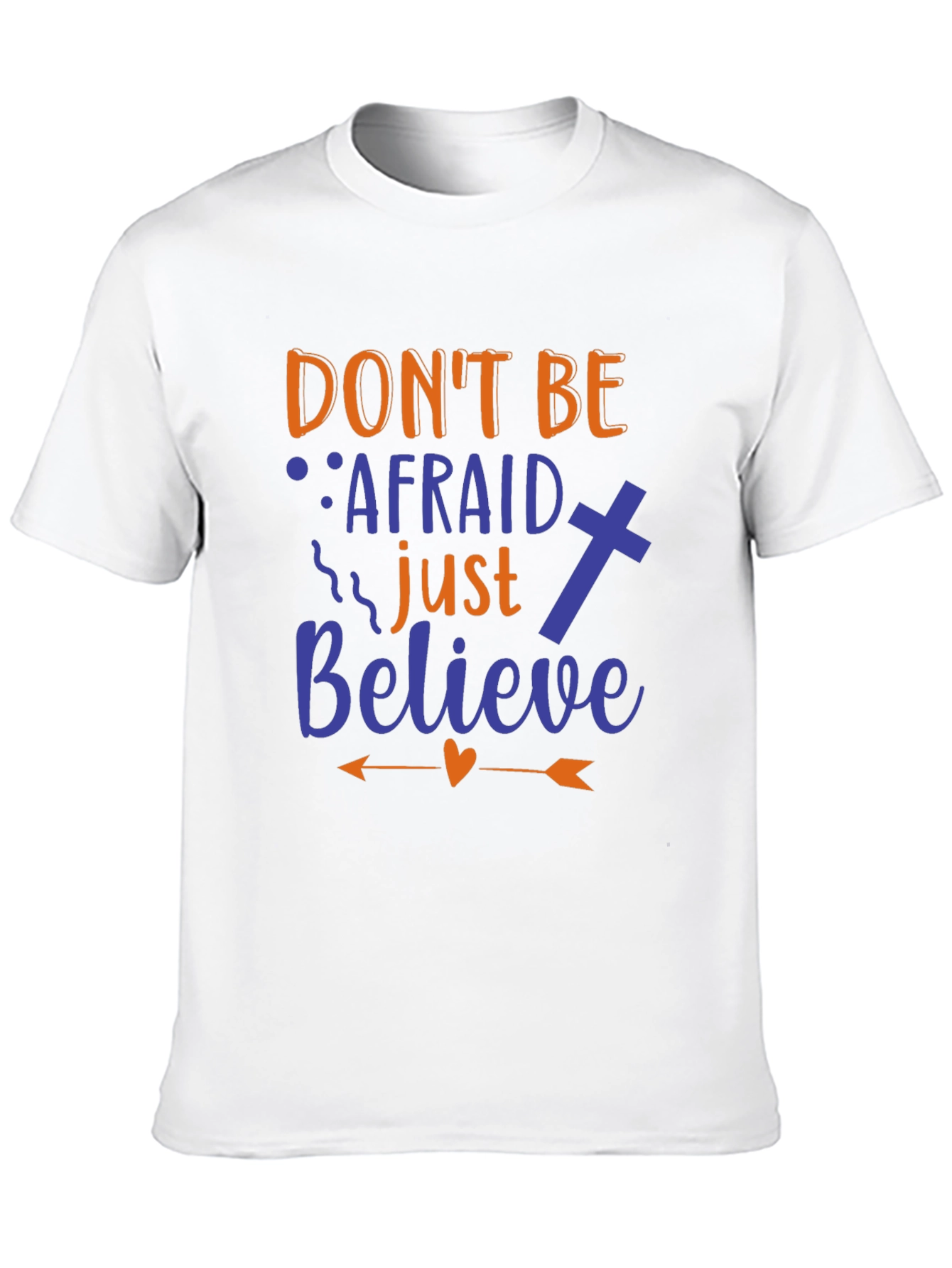 Black Don't Be Afraid Graphic Print T-Shirt view 10