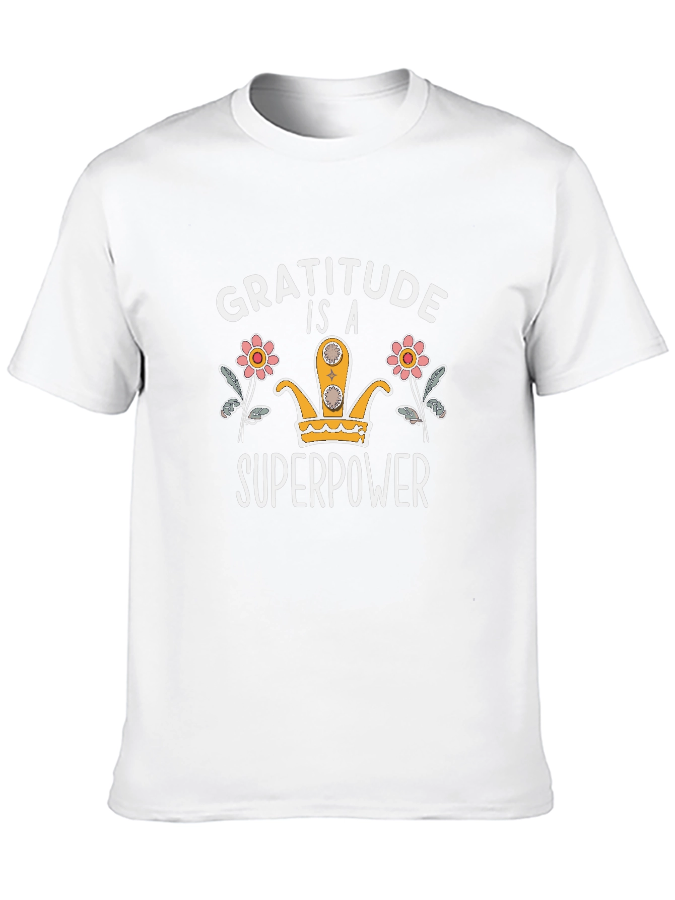Black Gratitude is a Superpower Graphic Tee view 10
