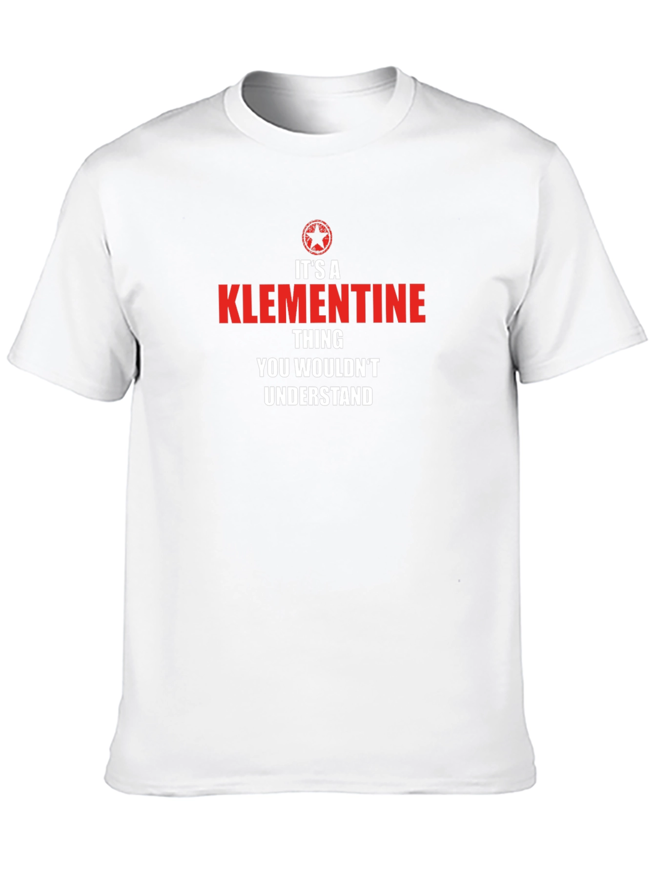 Black It's a Klementine Thing T-Shirt view 10