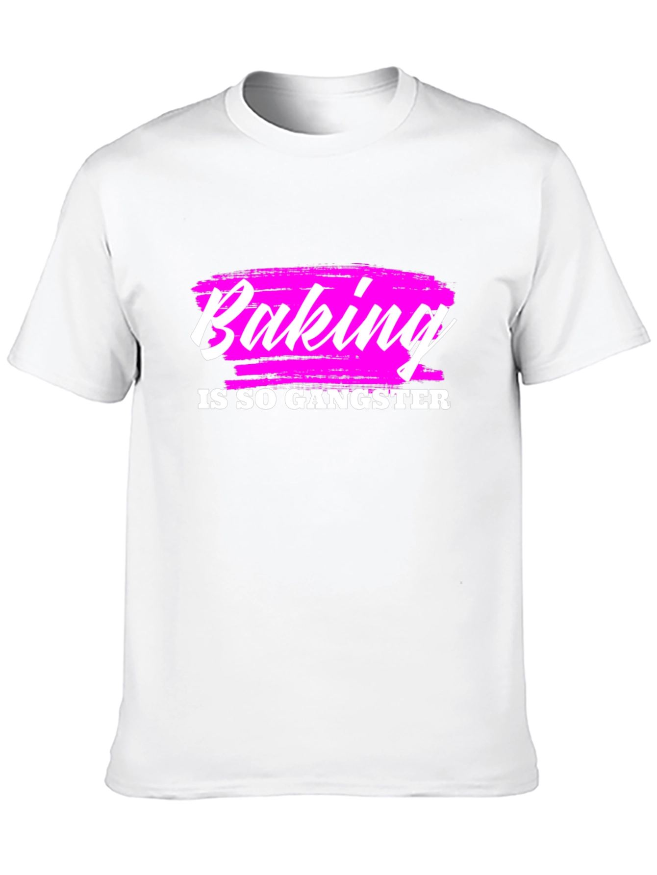 Black Baking is so Gangster Graphic T-Shirt view 10