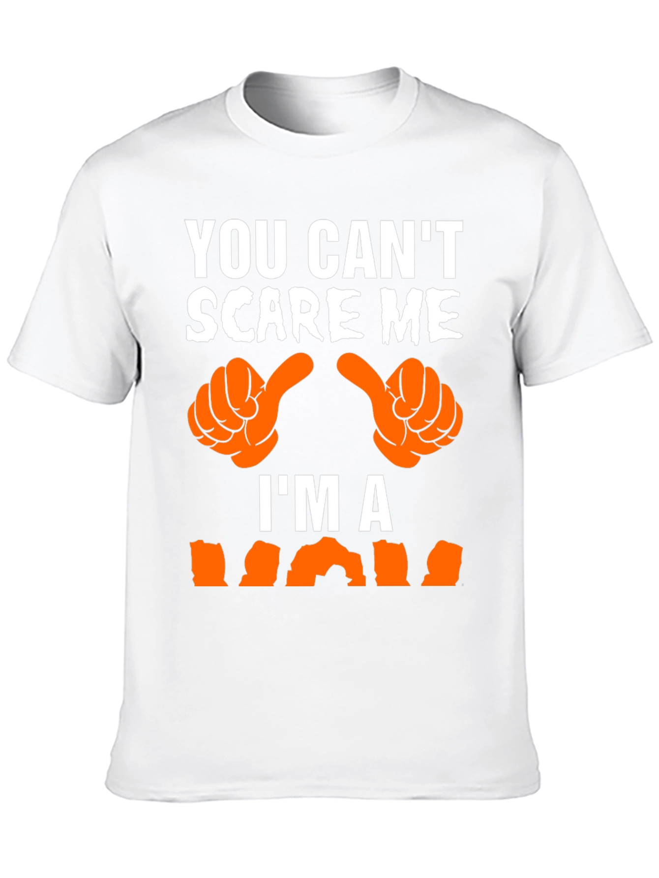 Black Funny Halloween T-Shirt - You Can't Scare Me, I'm A... view 10