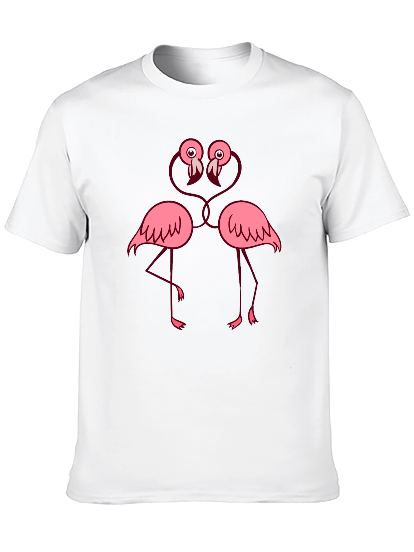 Black Fun Flamingo Lovers T-Shirt - Black view 10