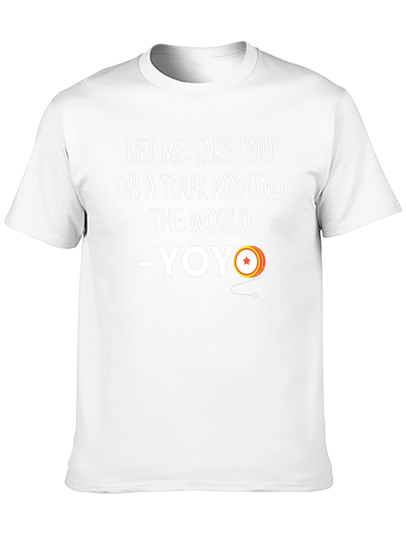Black Yoyo Tour Around the World Graphic Tee view 10