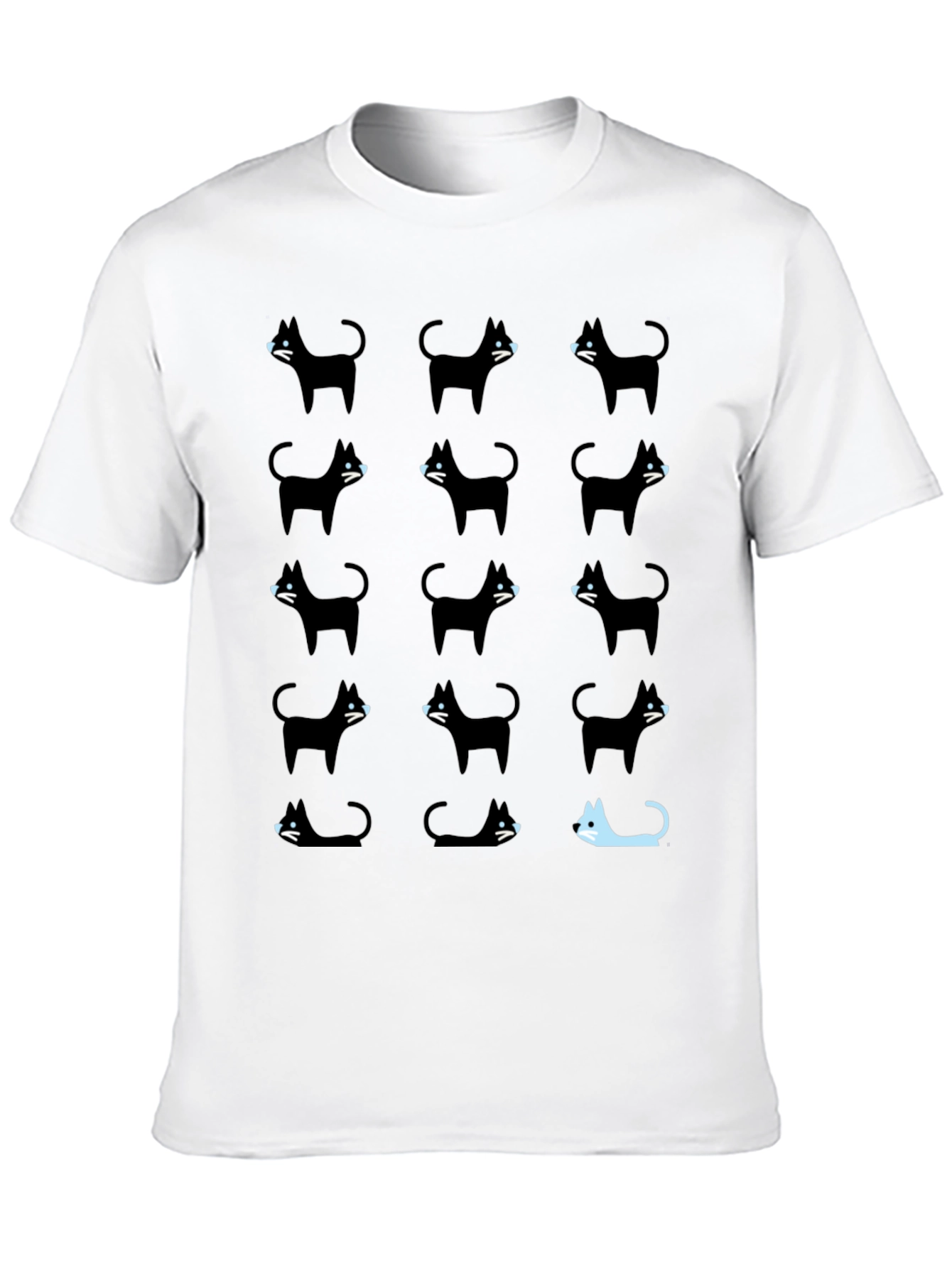 Black Black Cat T-Shirt - Be Unique! view 10
