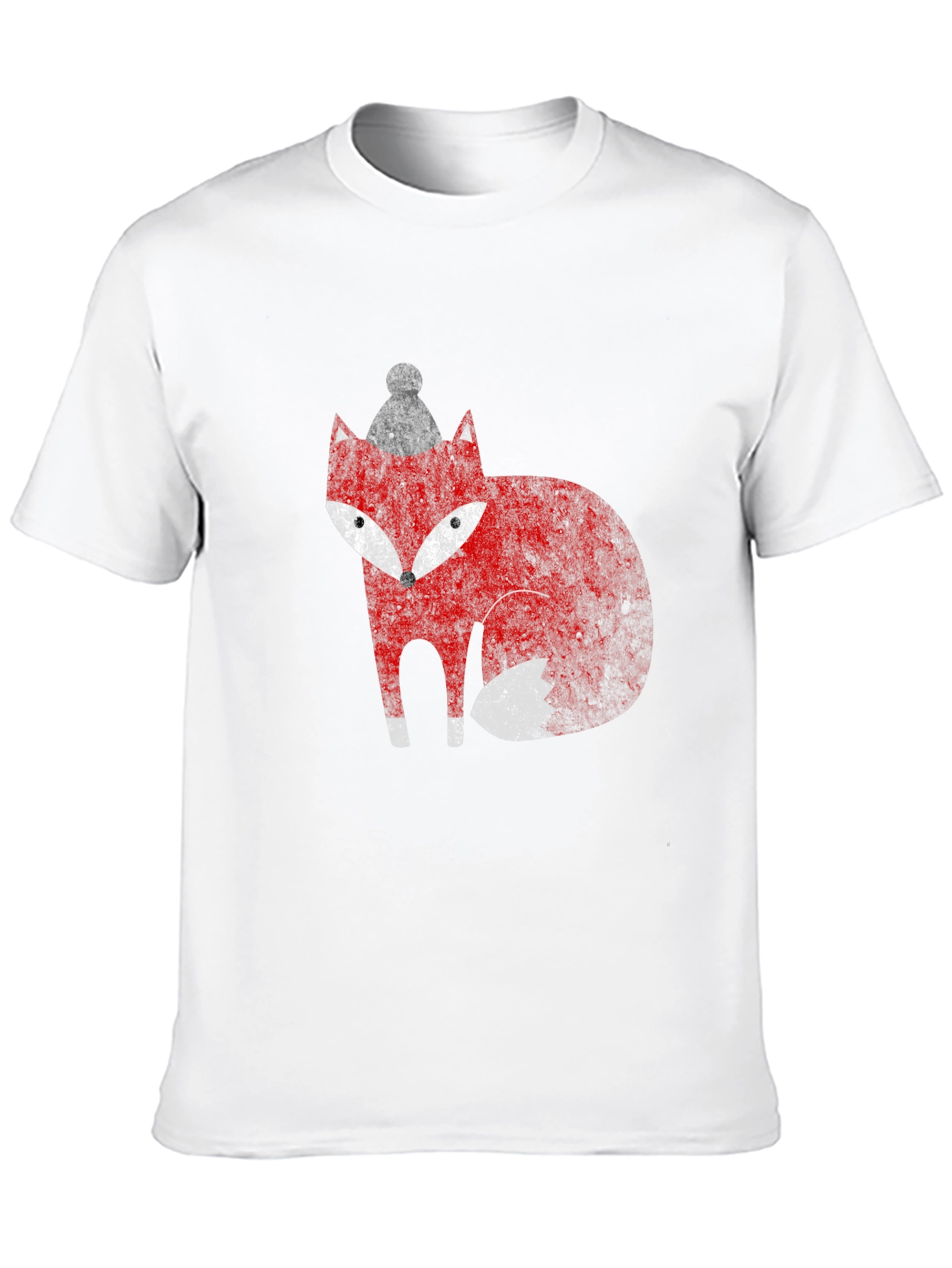 Black Fox Graphic Tee - Stylish Crew Neck T-Shirt view 10