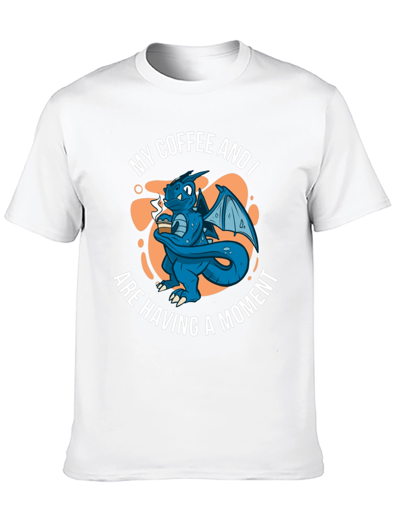 Black Dragon Coffee Moment Black T-Shirt view 10