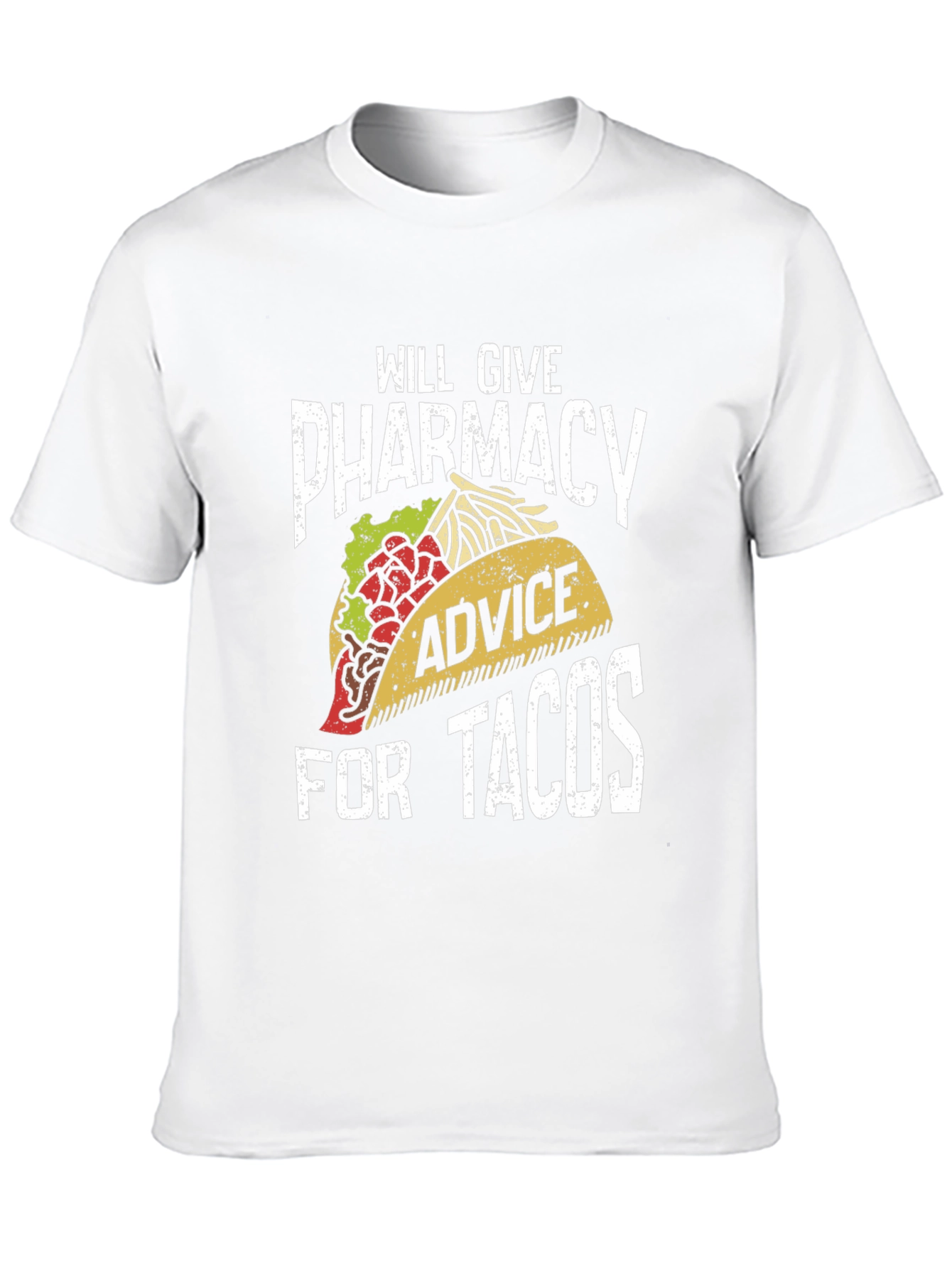 Black Pharmacy Advice for Tacos T-Shirt view 10