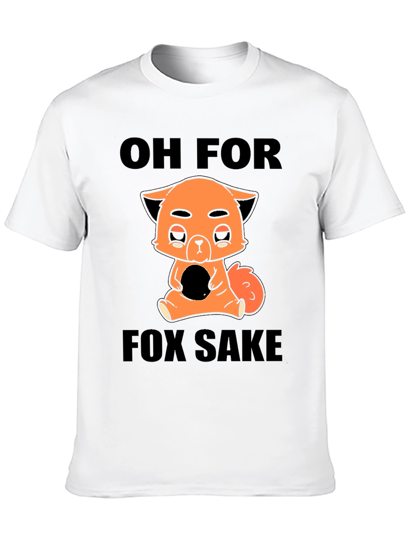 Black Oh For Fox Sake T-Shirt view 10