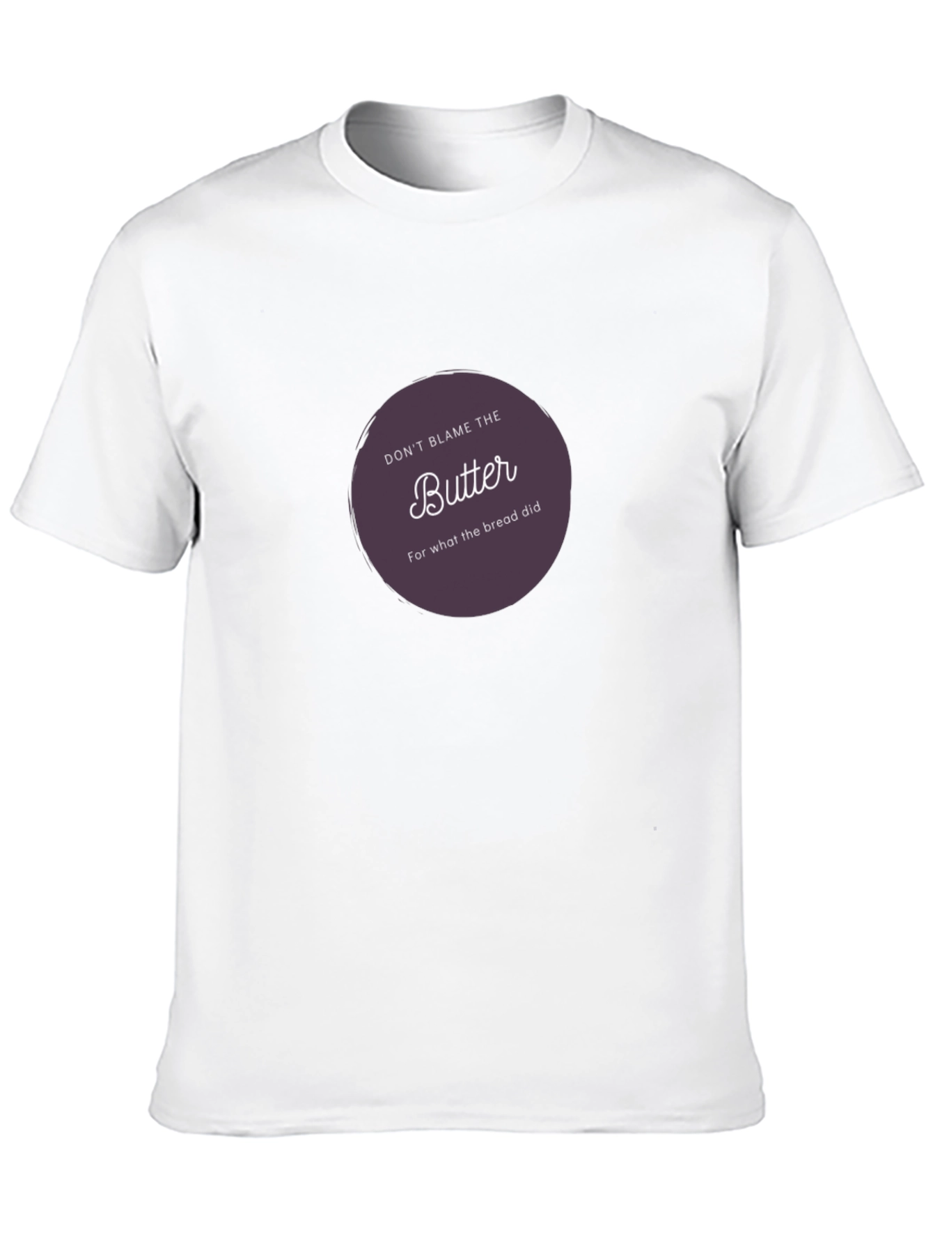 Black Don't Blame the Butter T-Shirt view 10