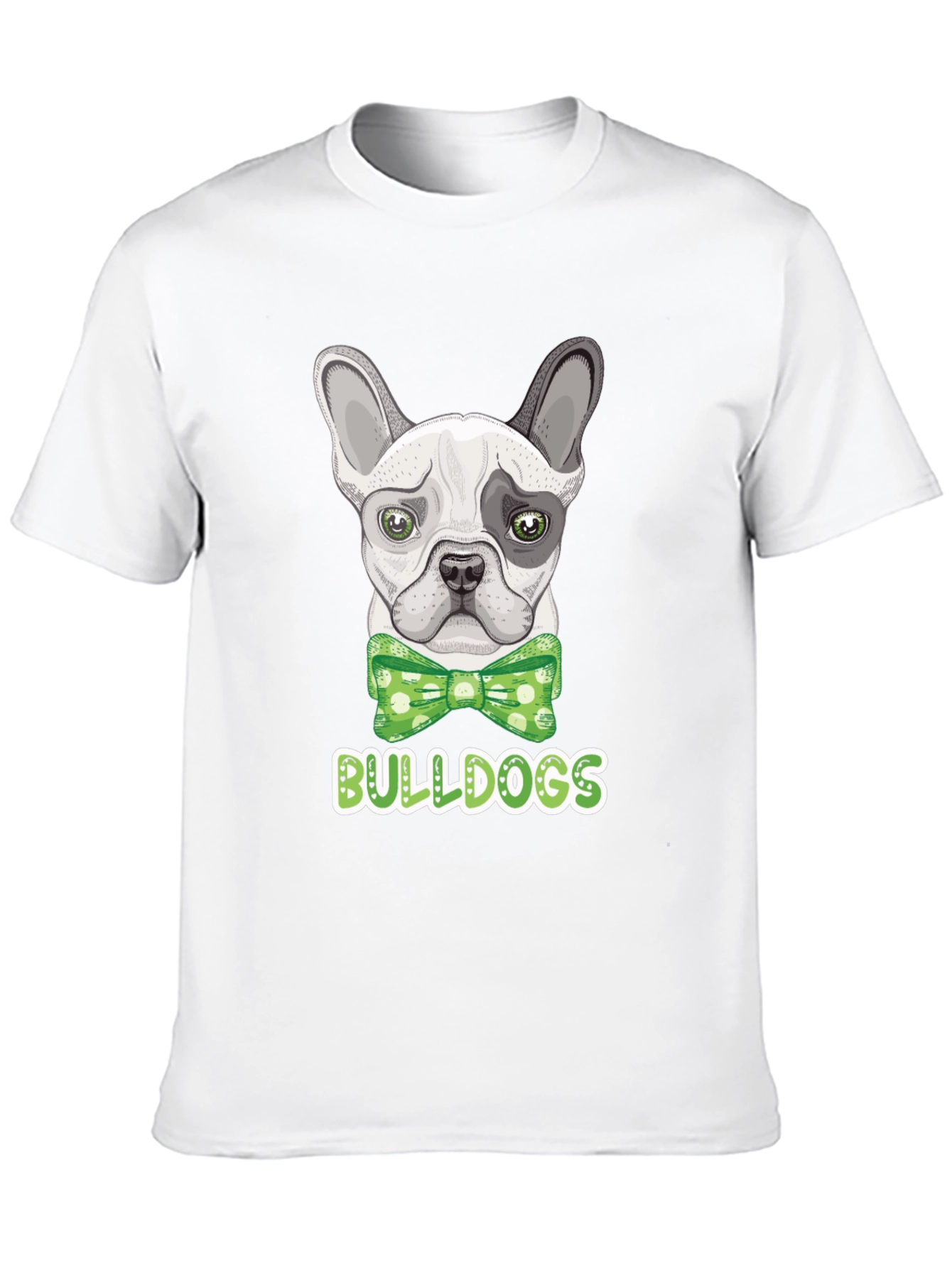 Black Bulldog Bowtie T-Shirt view 10