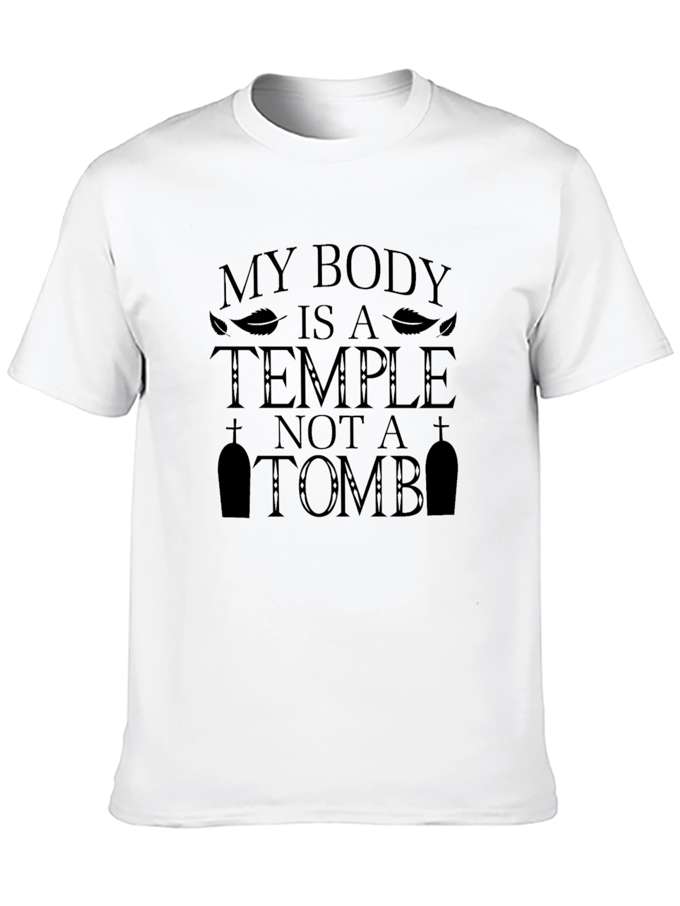 Black My Body is a Temple Graphic Tee view 10