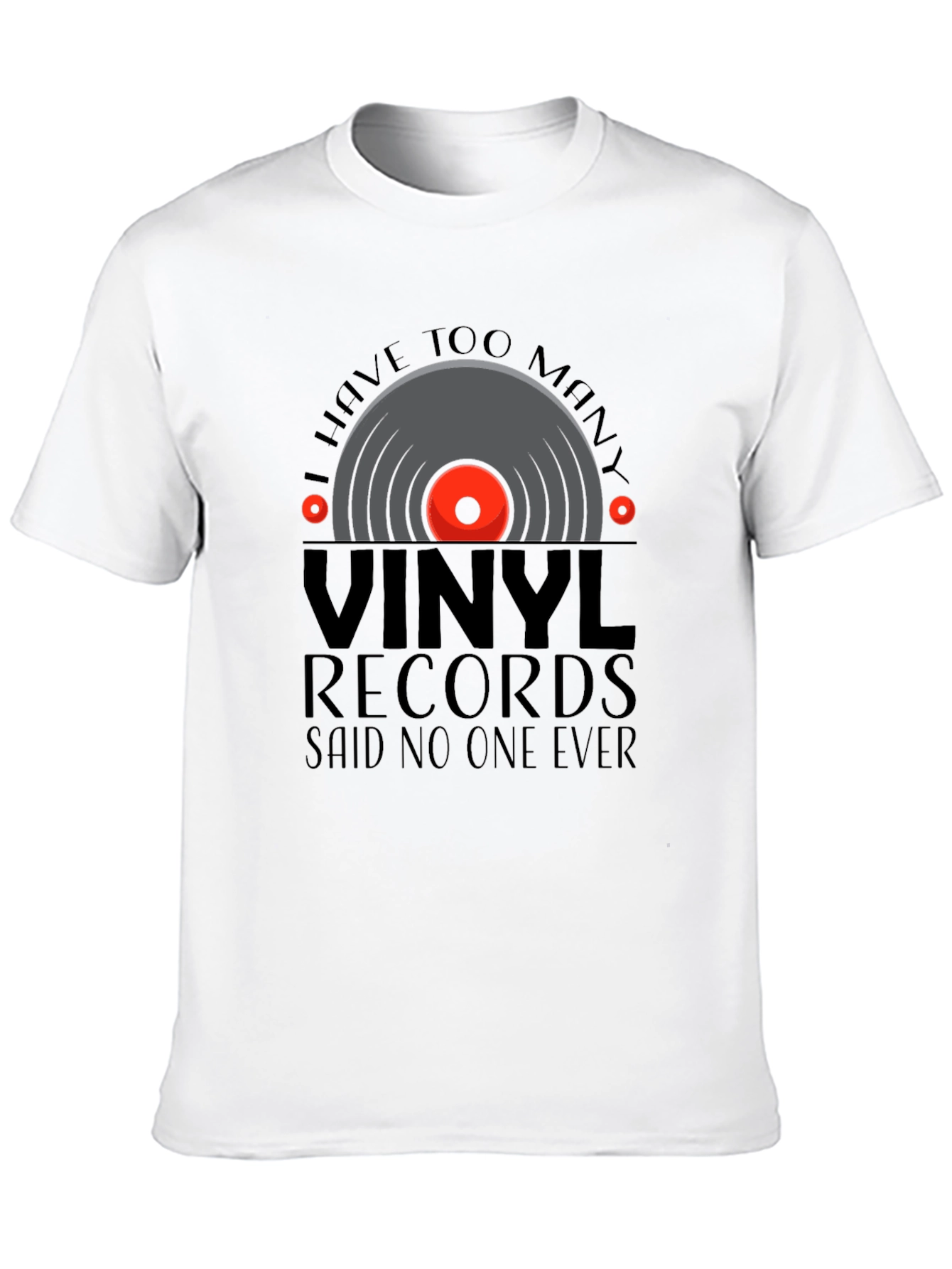 Black Vinyl Records T-Shirt - Musician DJ Gift view 10
