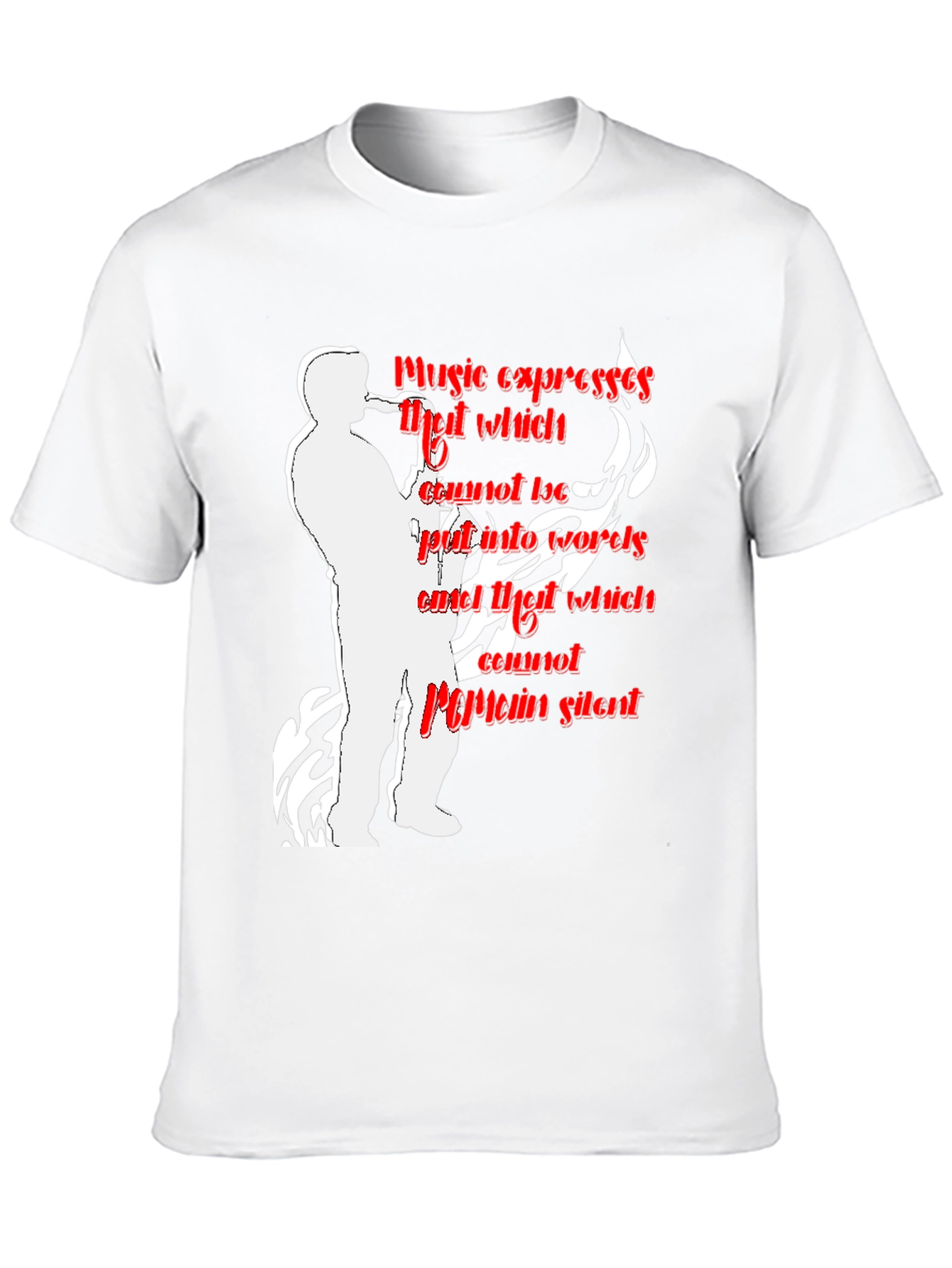 Black Music Expresses T-Shirt - Saxophone Player view 10