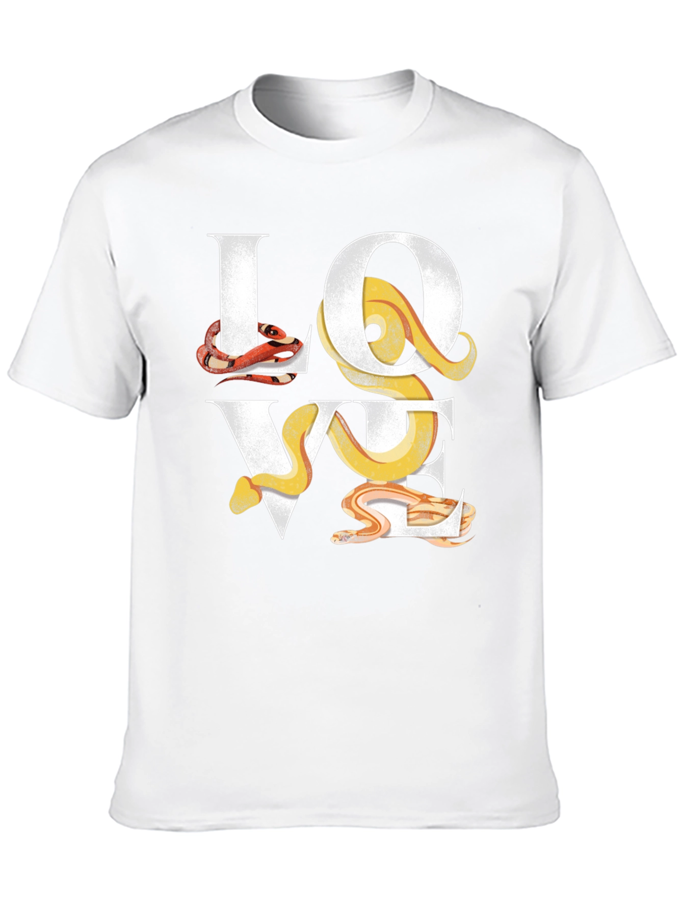 Black Snakes LOVE T-Shirt view 10