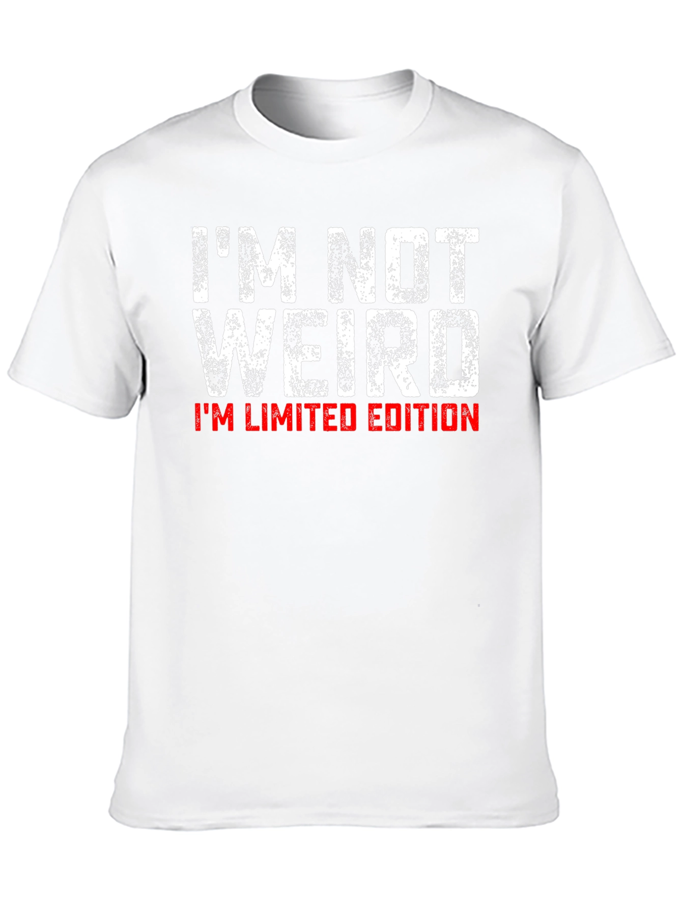 Black I'm Not Weird, I'm Limited Edition T-Shirt view 10