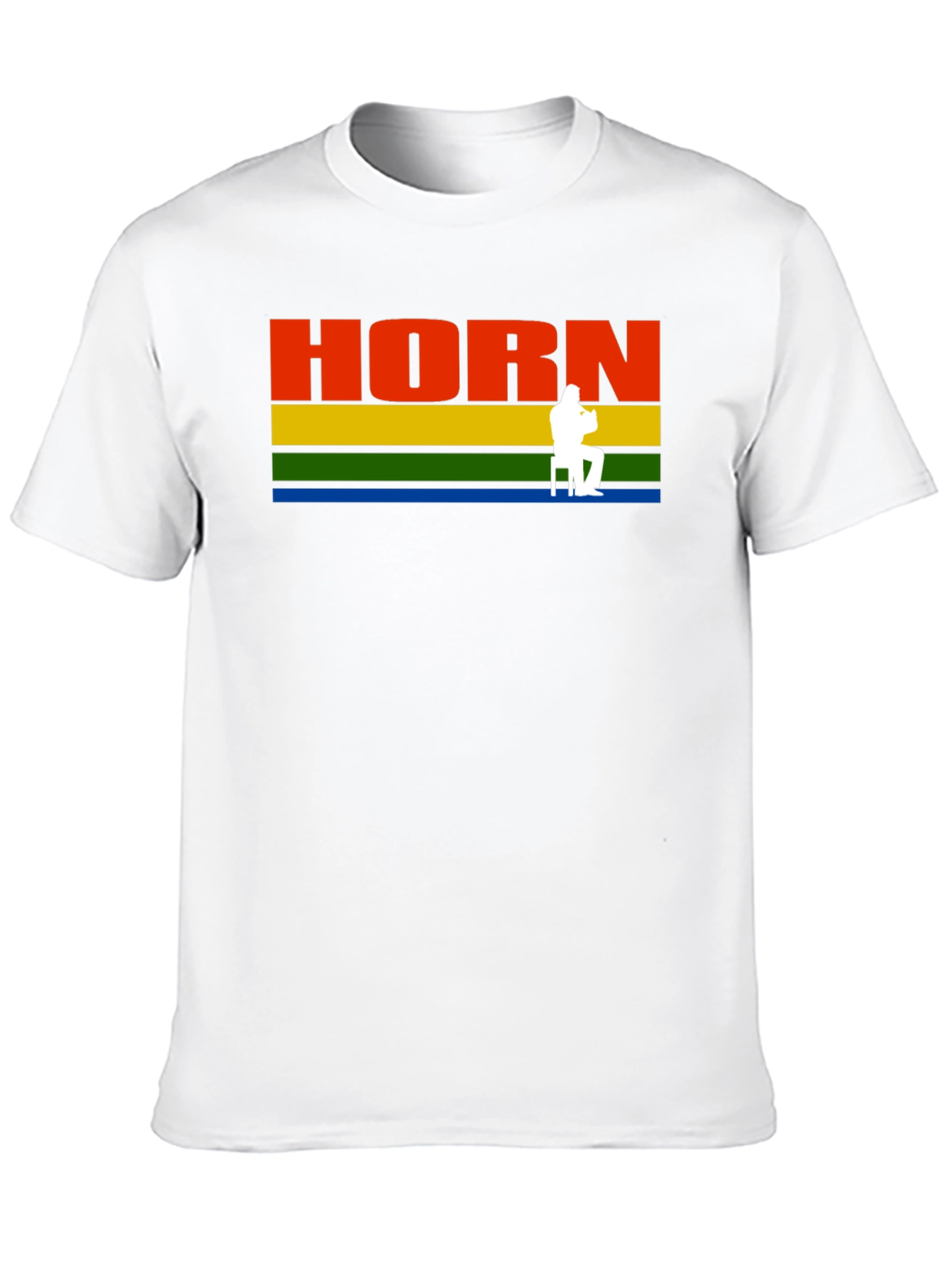 Black HORN Graphic Tee view 10