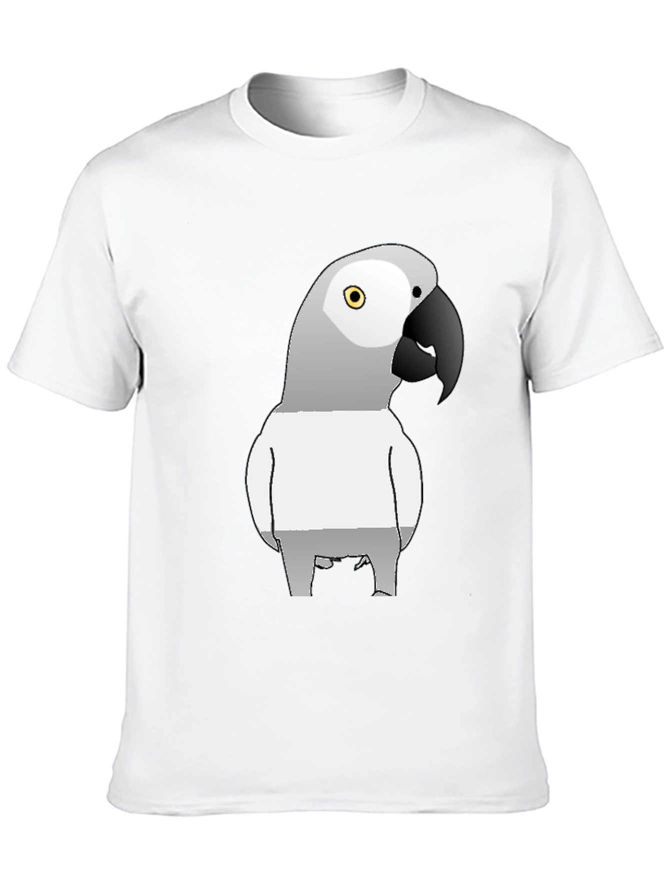 Black Parrot Graphic T-Shirt - Stylish Bird Lover Tee view 10