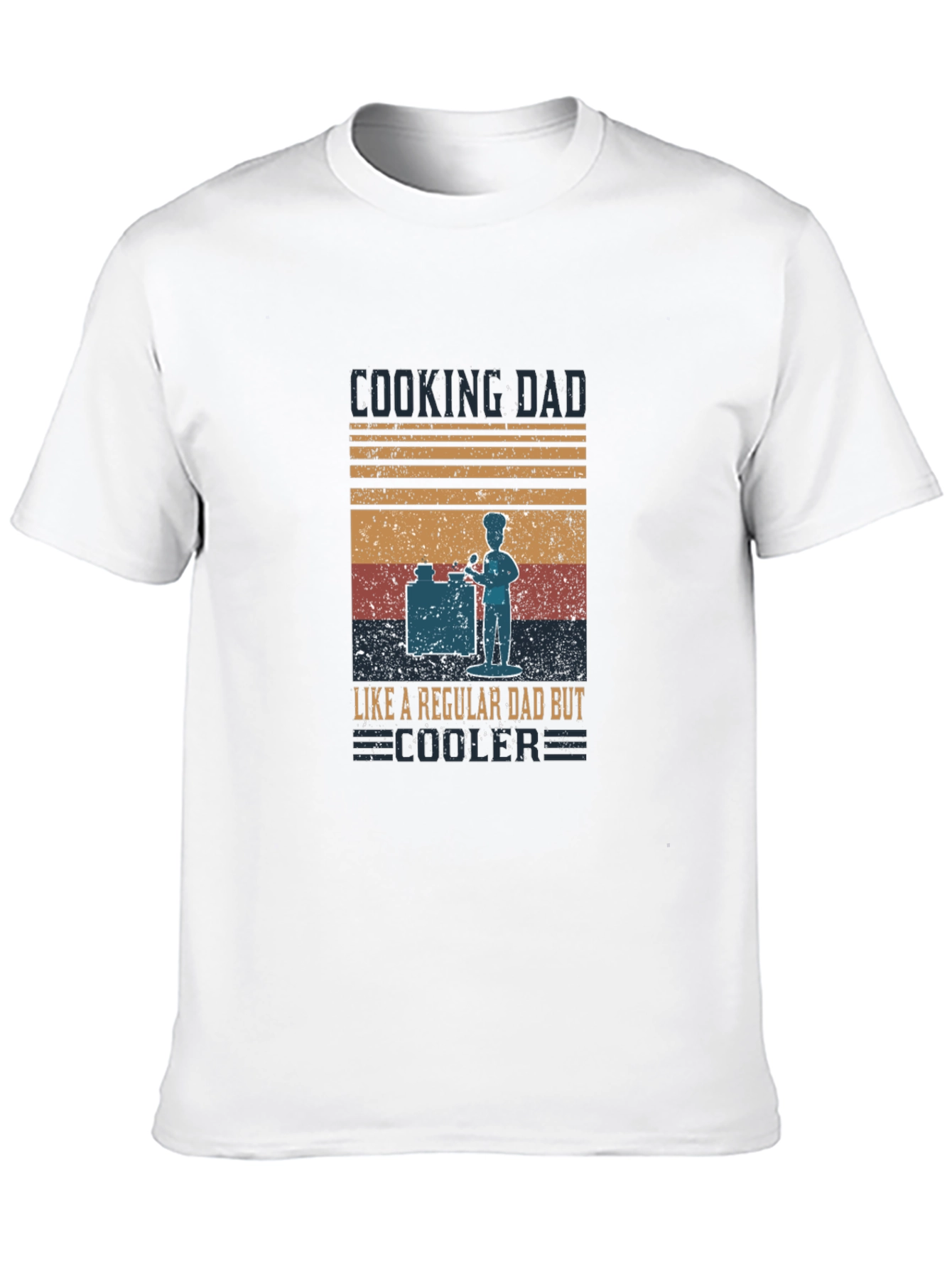 Black Cooking Dad T-Shirt view 10