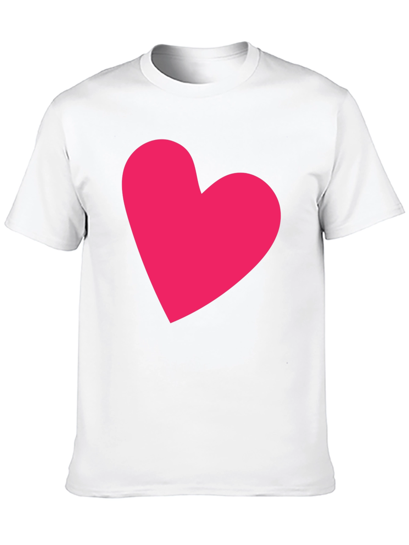 Black Heart Graphic Tee - Casual Black Cotton T-Shirt view 10