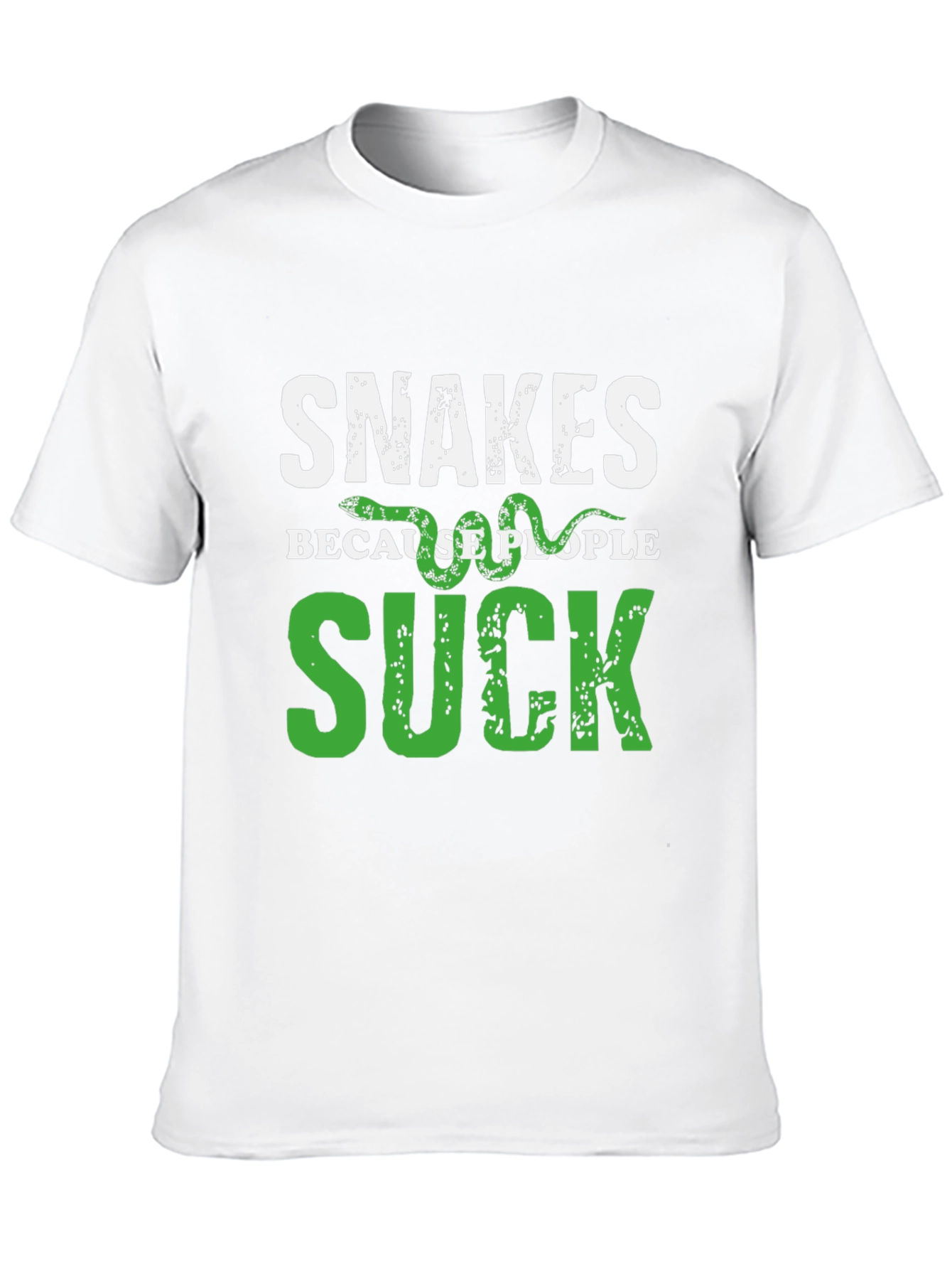 Black Snakes Because People Suck T-Shirt view 10