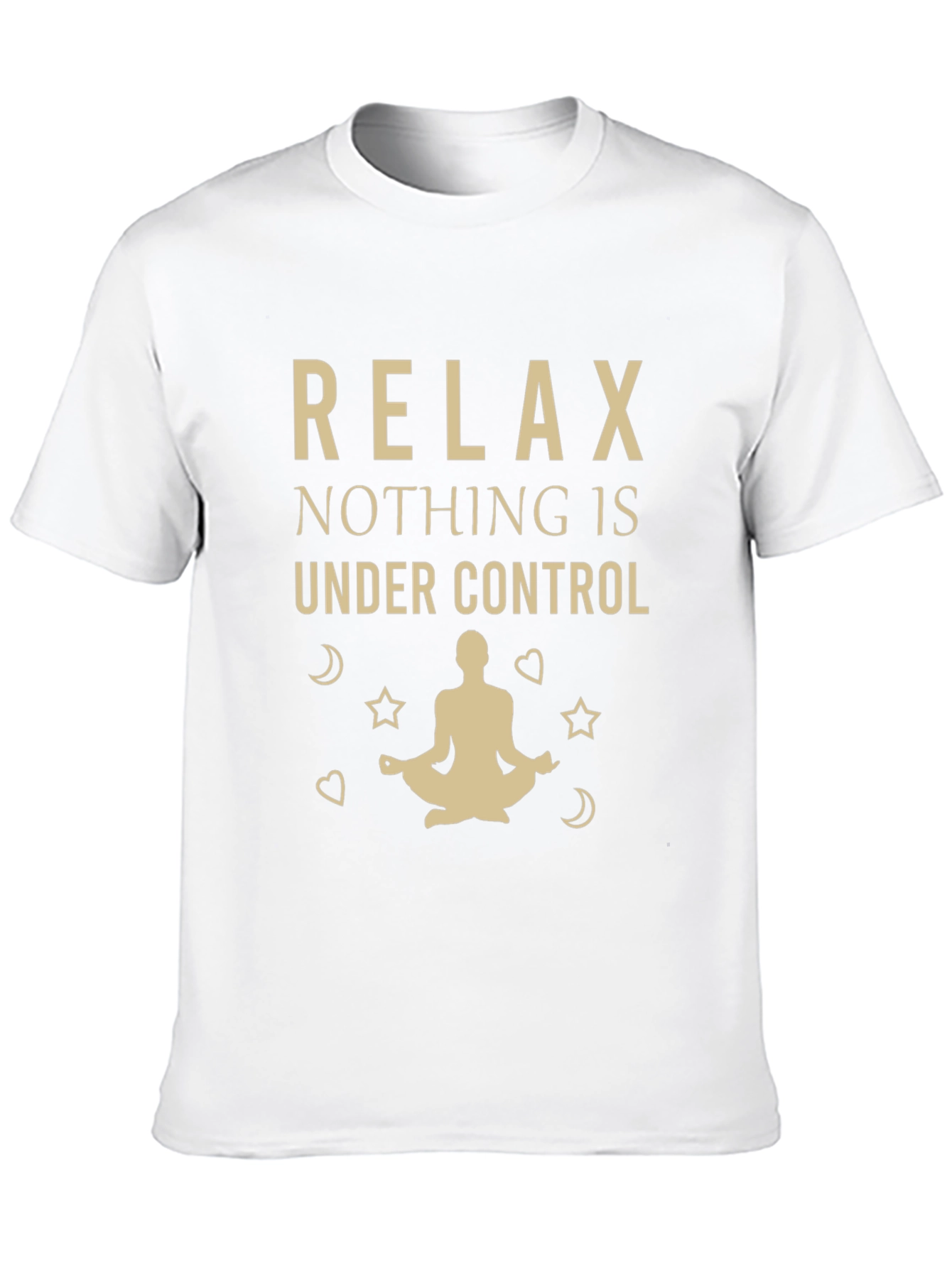 Black Relax T-Shirt - Nothing Is Under Control view 10