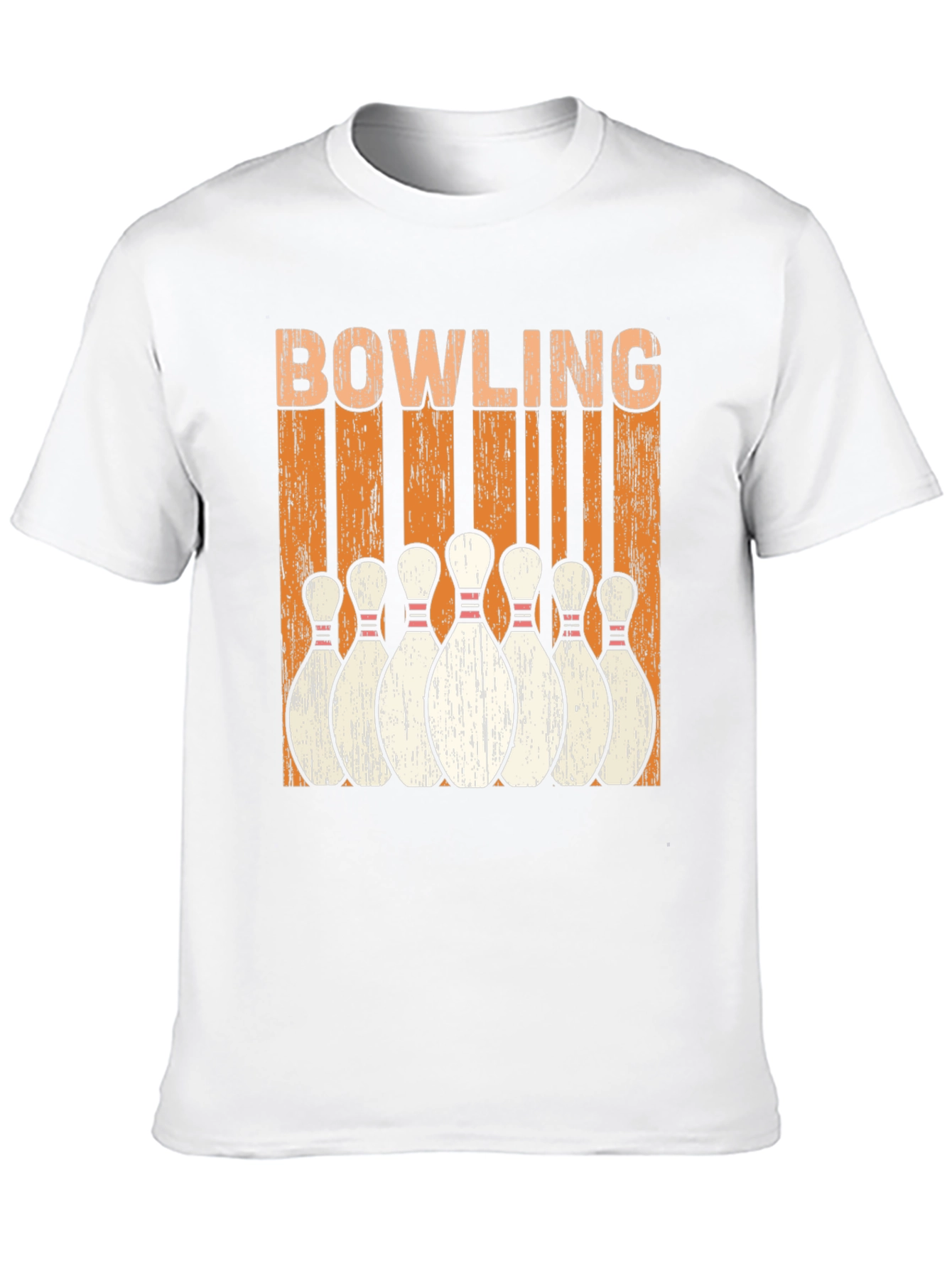 Black Bowling Pins Graphic T-Shirt view 10