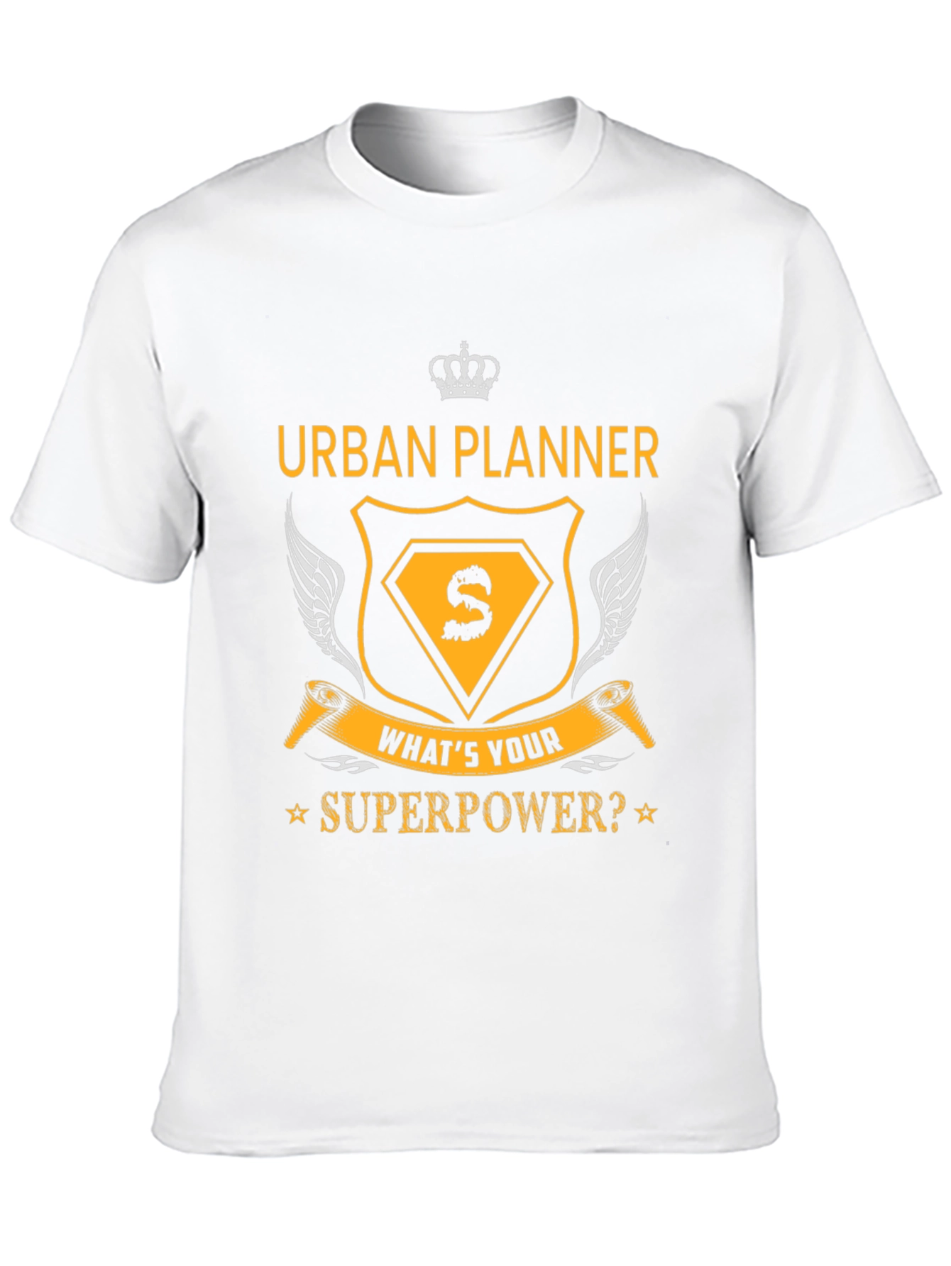 Black Urban Planner Superpower T-Shirt view 10